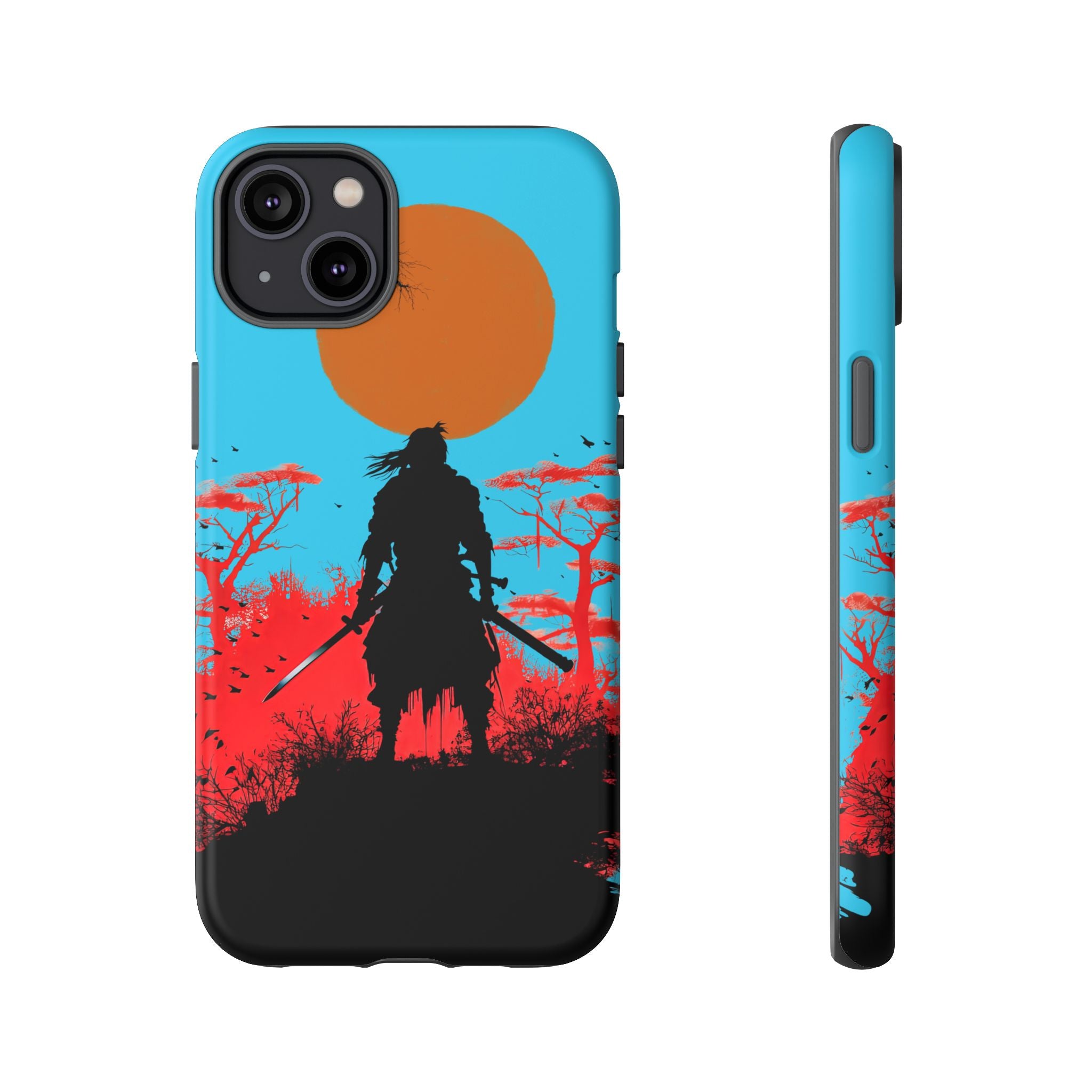 Shadow Ninja iPhone Case | Samurai Warrior Phone Cover