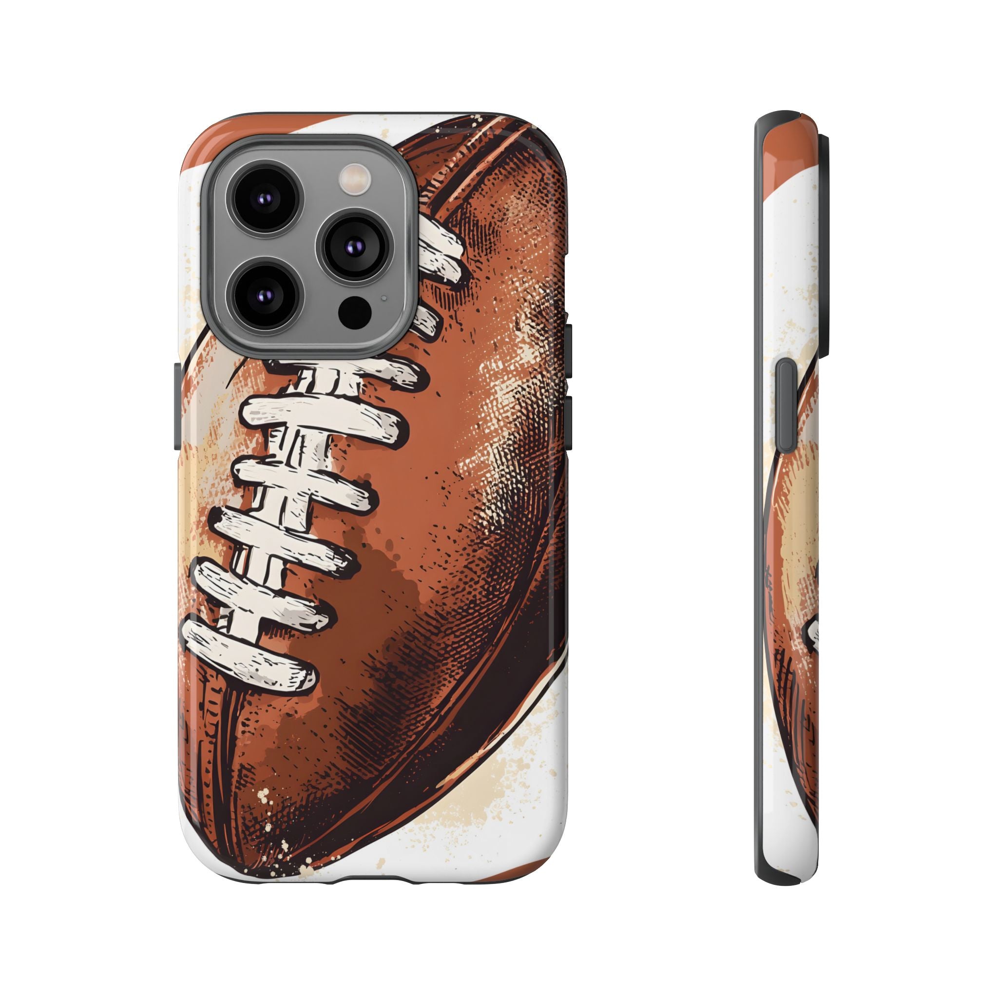 Vintage Football iPhone Case | Retro Sports Phone Cover