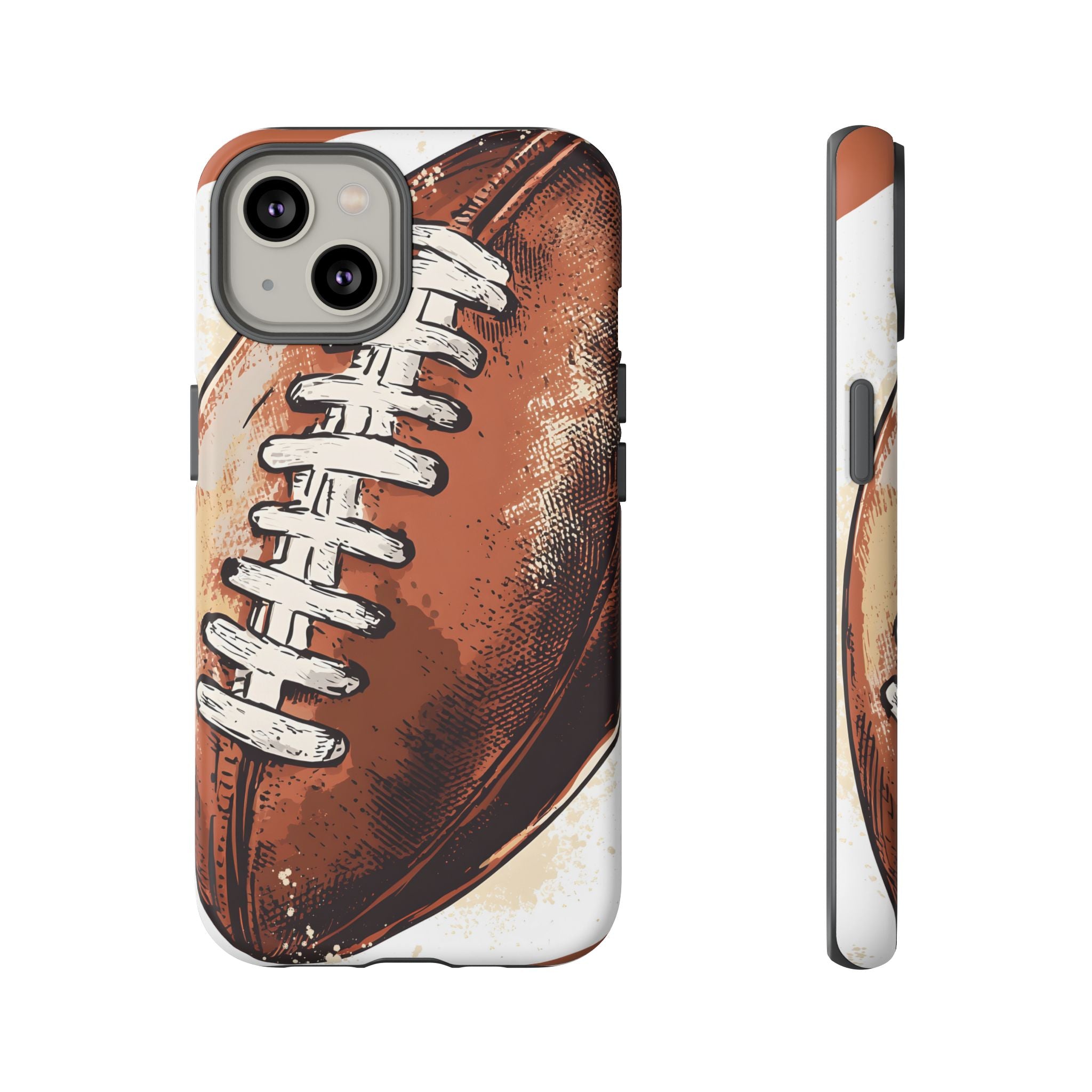 Vintage Football iPhone Case | Retro Sports Phone Cover