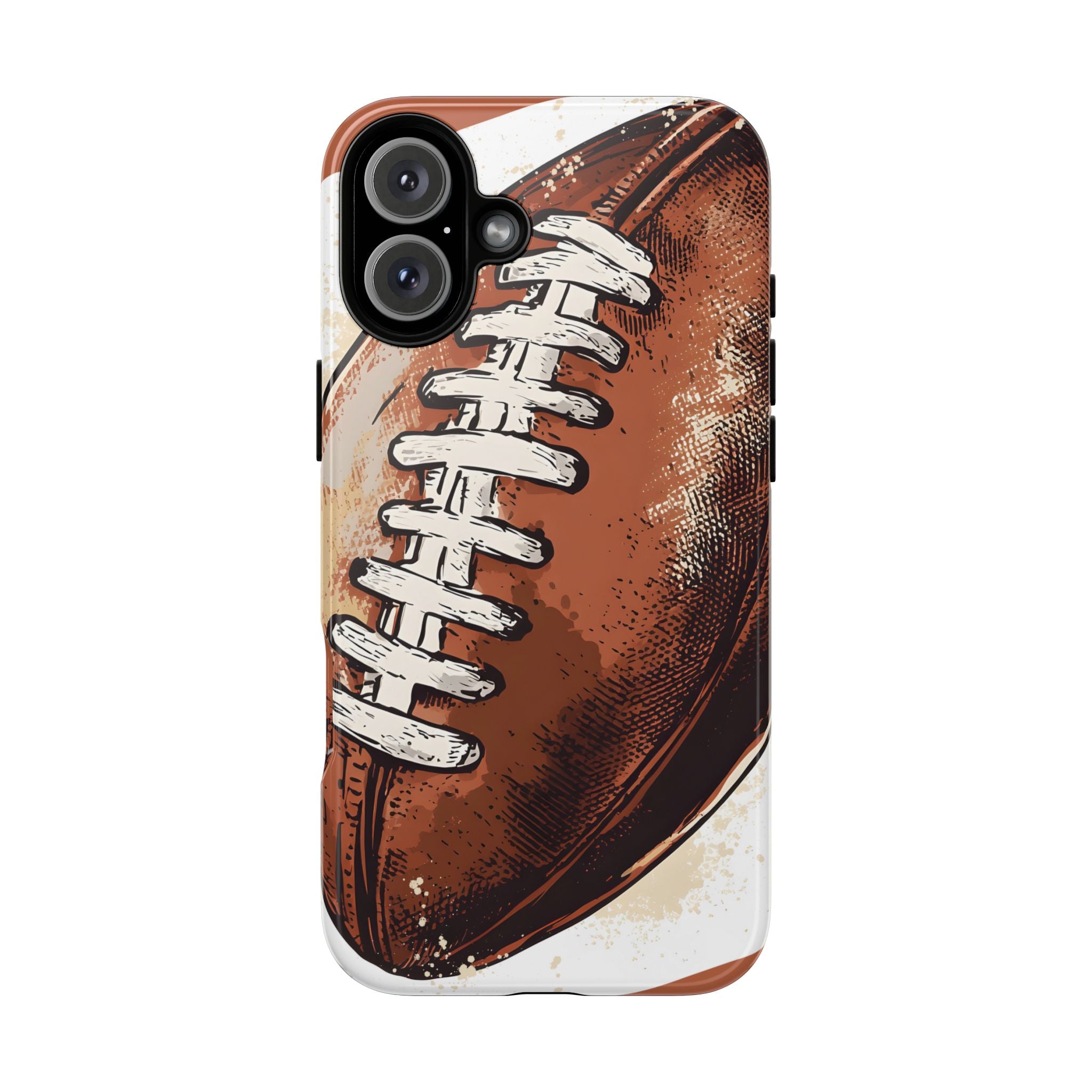 Vintage Football iPhone Case | Retro Sports Phone Cover