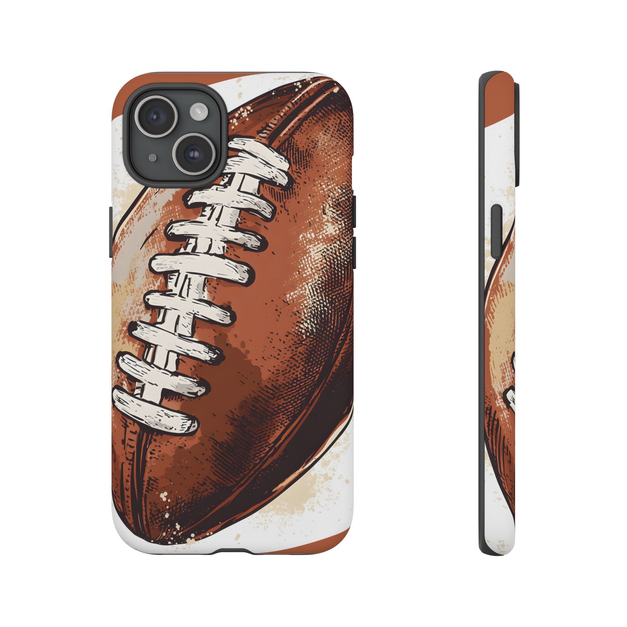 Vintage Football iPhone Case | Retro Sports Phone Cover