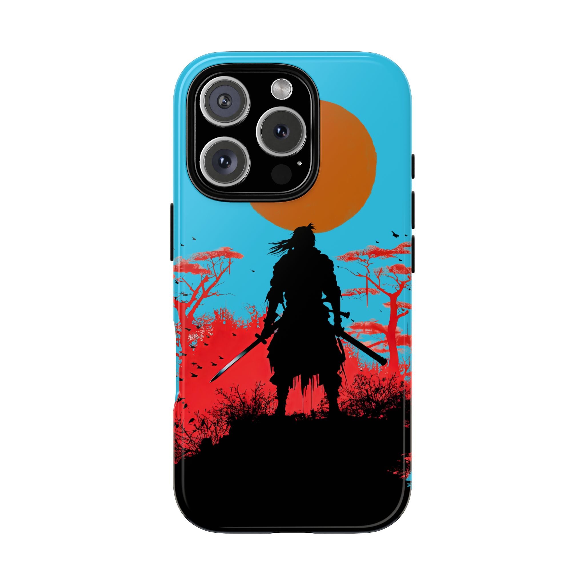 Shadow Ninja iPhone Case | Samurai Warrior Phone Cover
