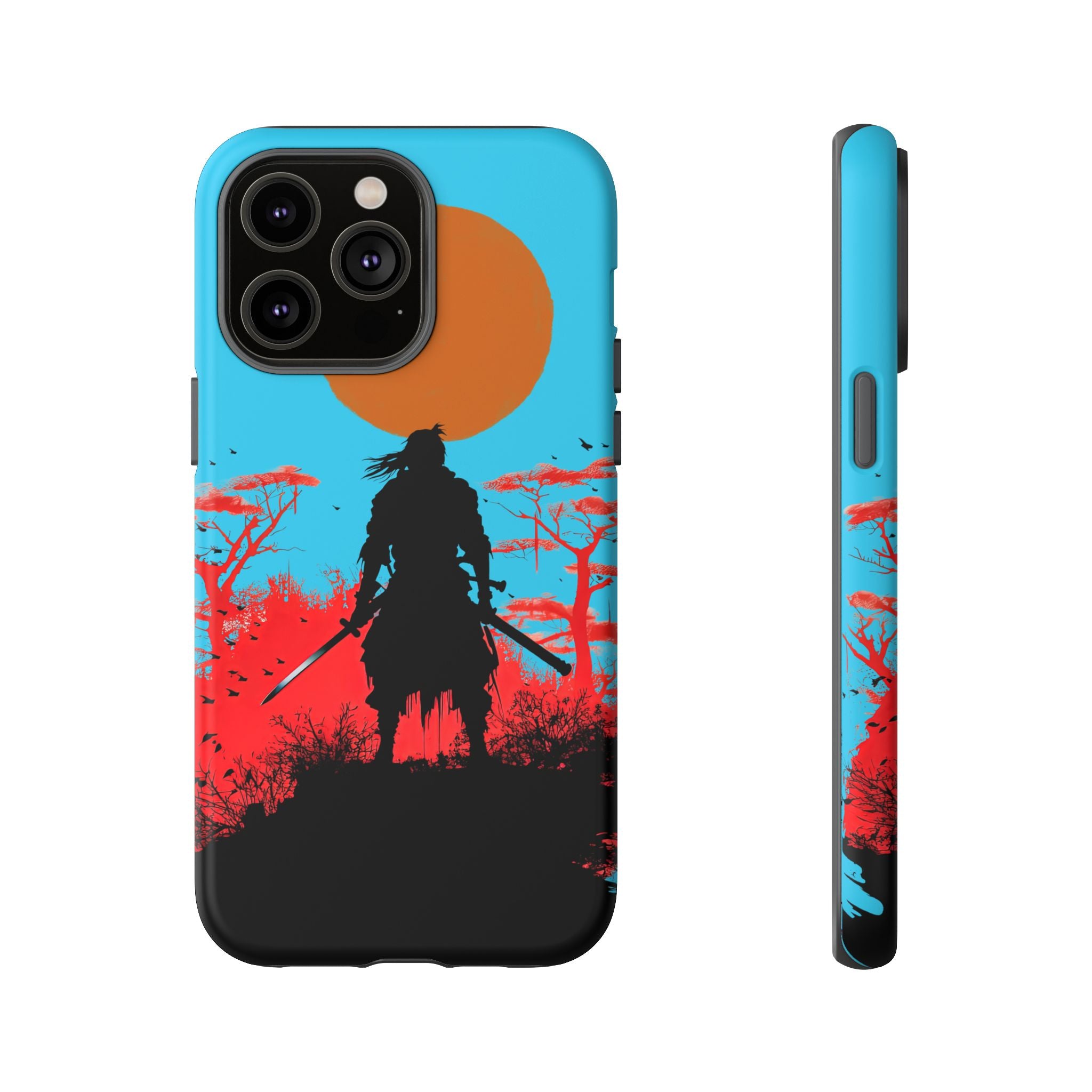 Shadow Ninja iPhone Case | Samurai Warrior Phone Cover