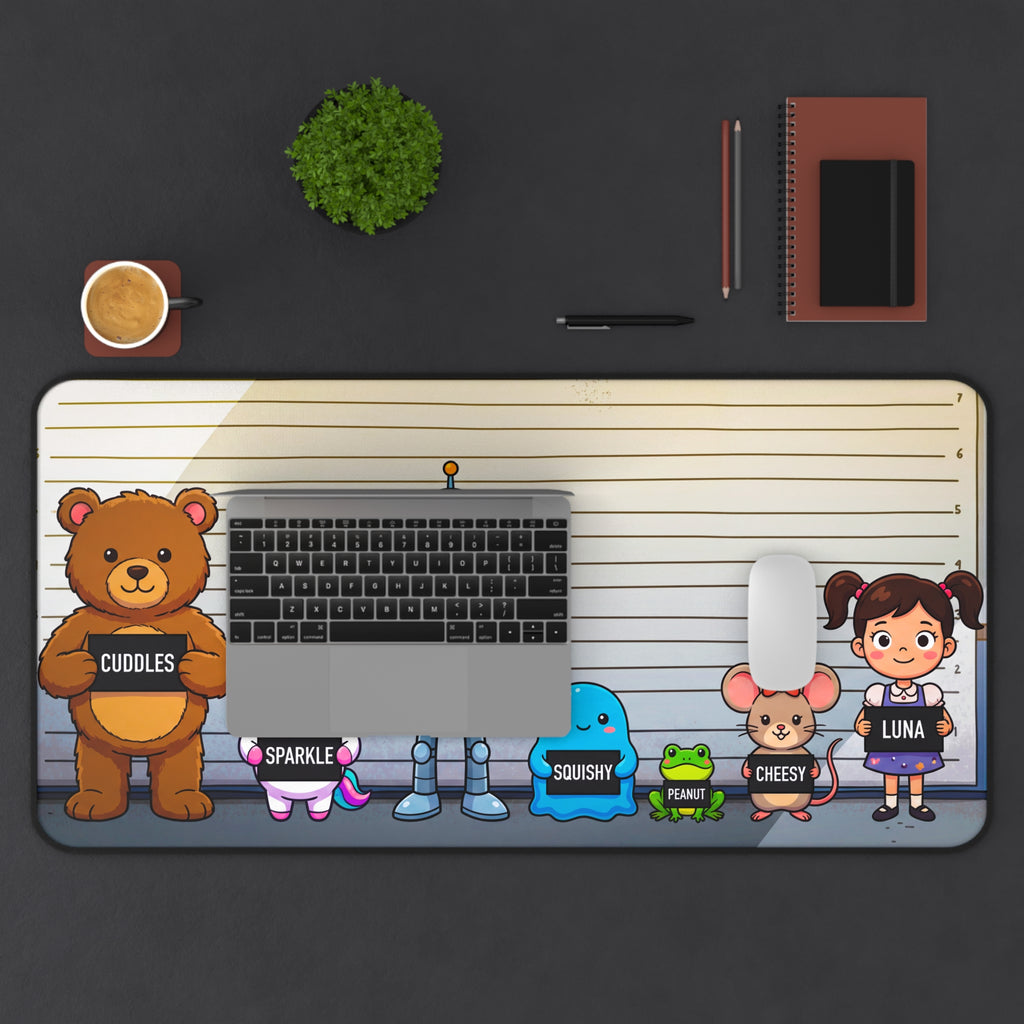 Cute Lineup Crew – XL Cute Desk Mat