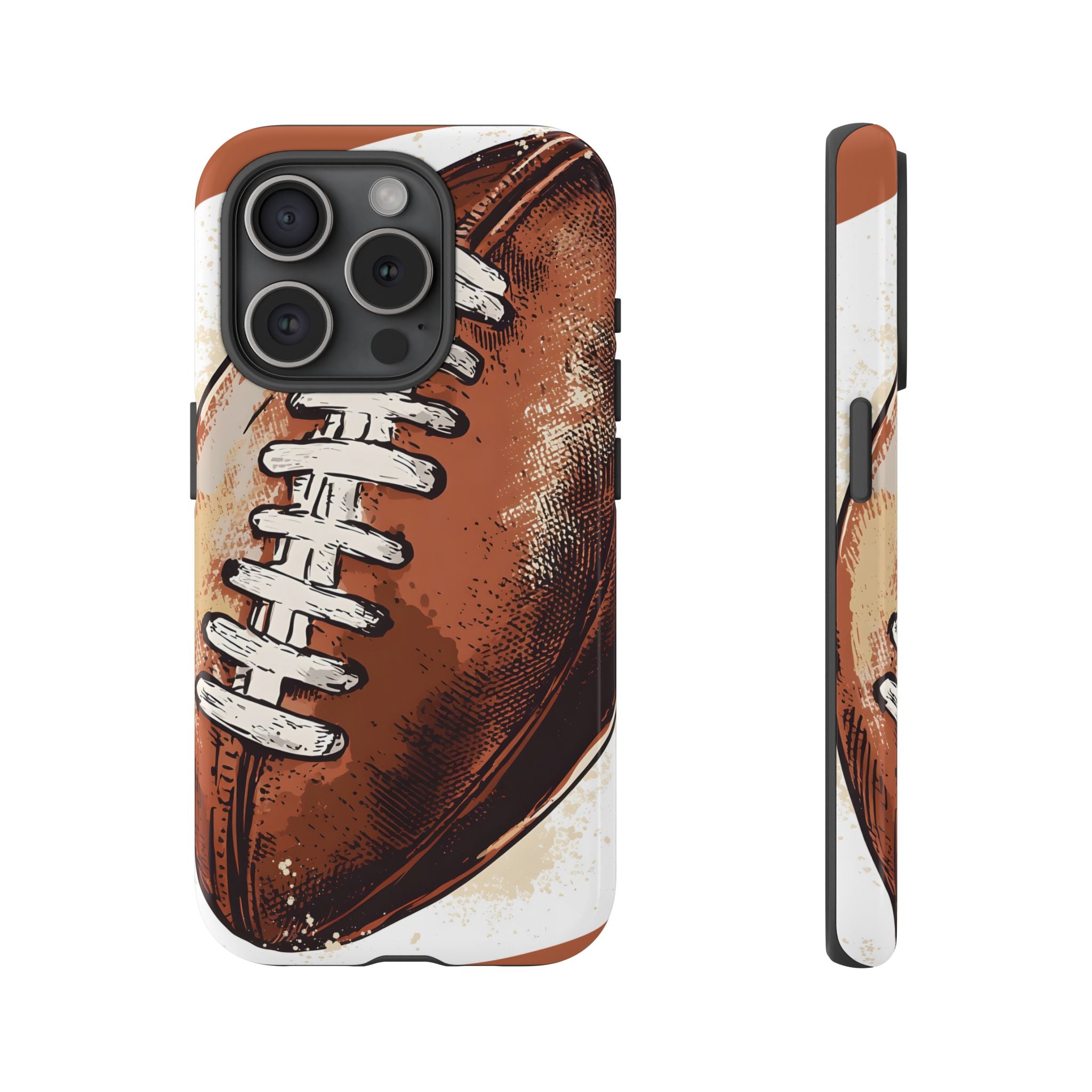 Vintage Football iPhone Case | Retro Sports Phone Cover
