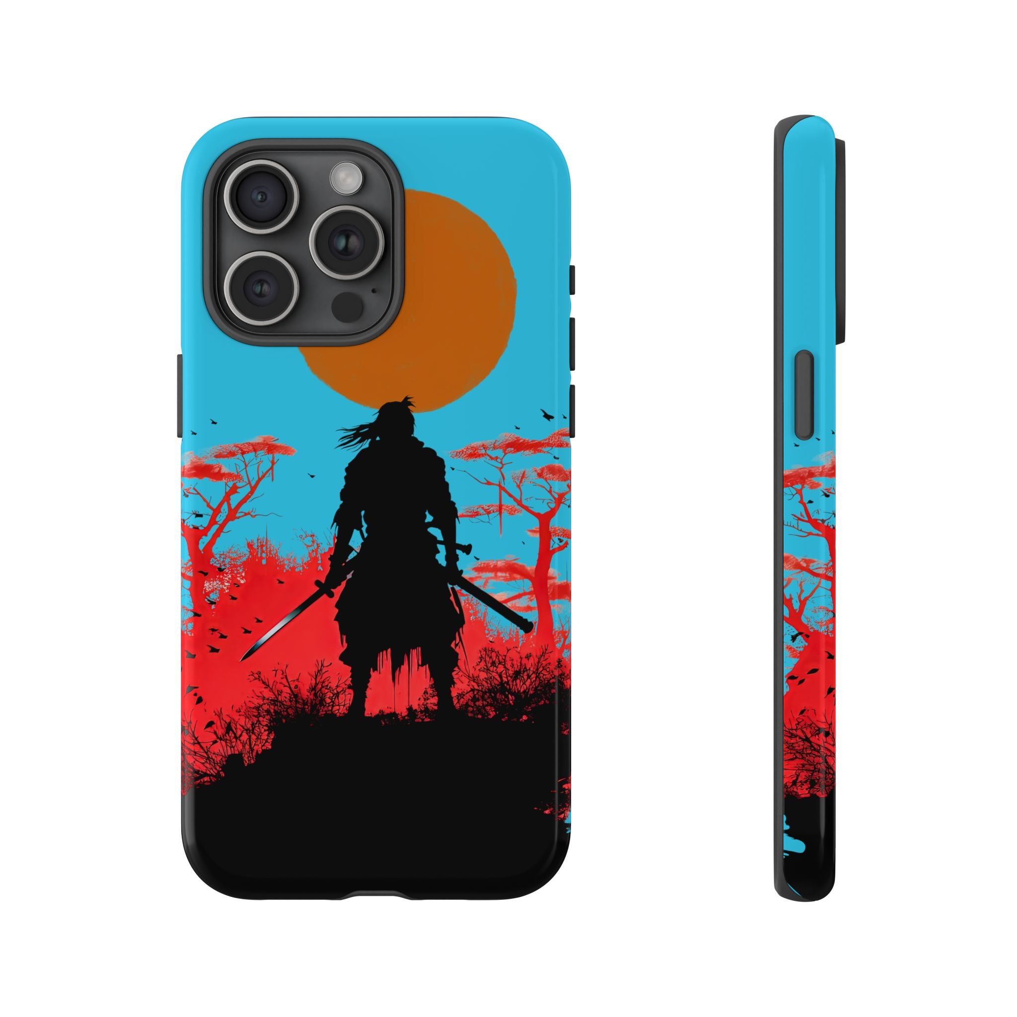 Shadow Ninja iPhone Case | Samurai Warrior Phone Cover