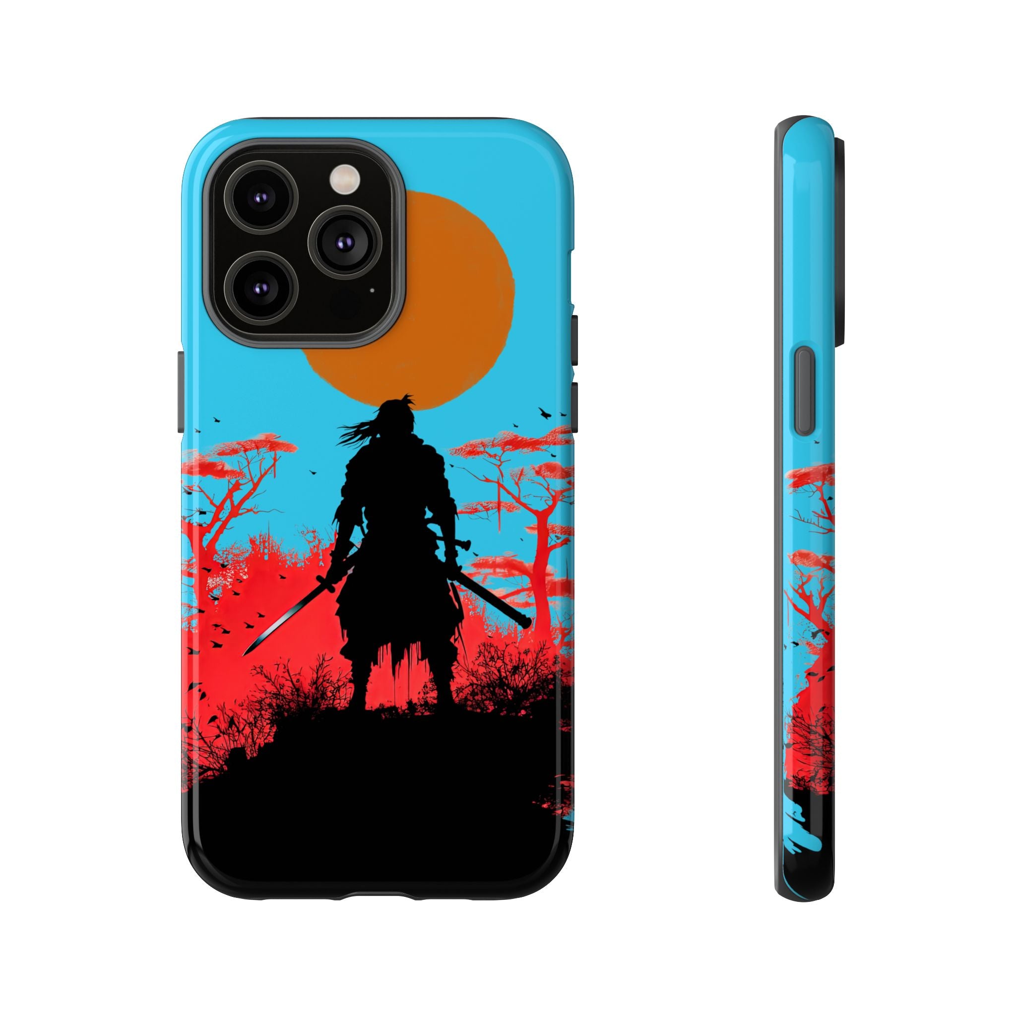 Shadow Ninja iPhone Case | Samurai Warrior Phone Cover