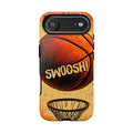 "Swoosh!" Basketball iPhone Case | Retro Sports Phone Cover