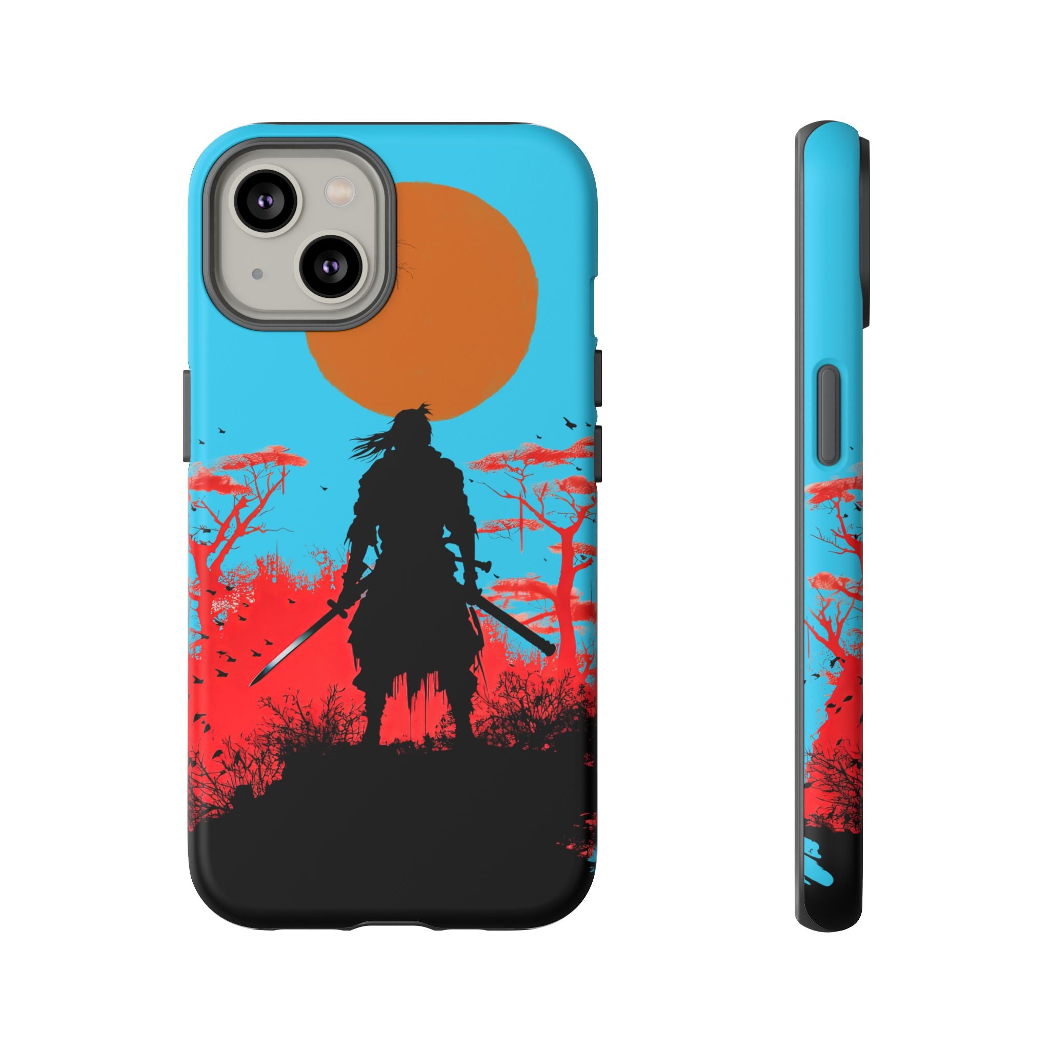 Shadow Ninja iPhone Case | Samurai Warrior Phone Cover
