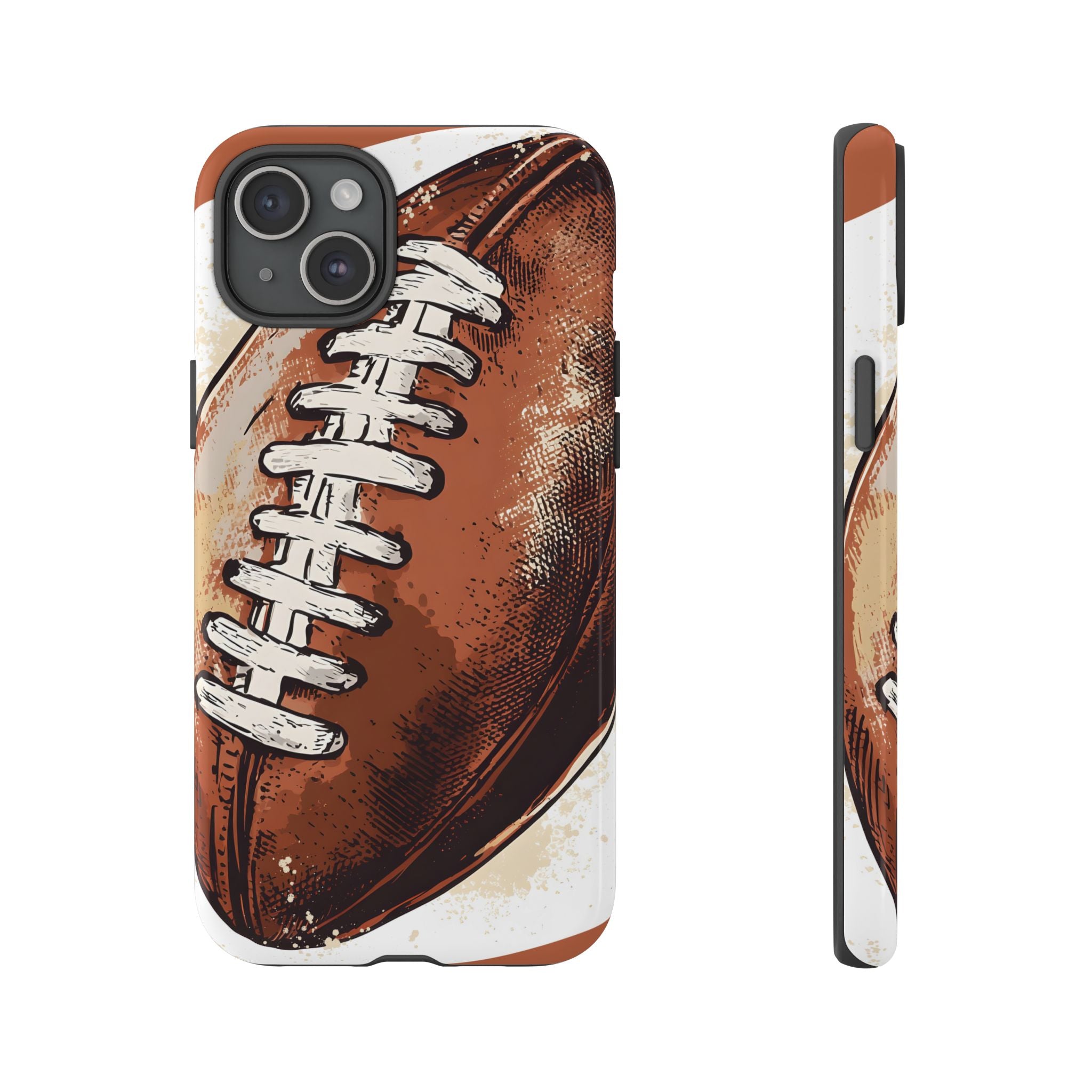 Vintage Football iPhone Case | Retro Sports Phone Cover
