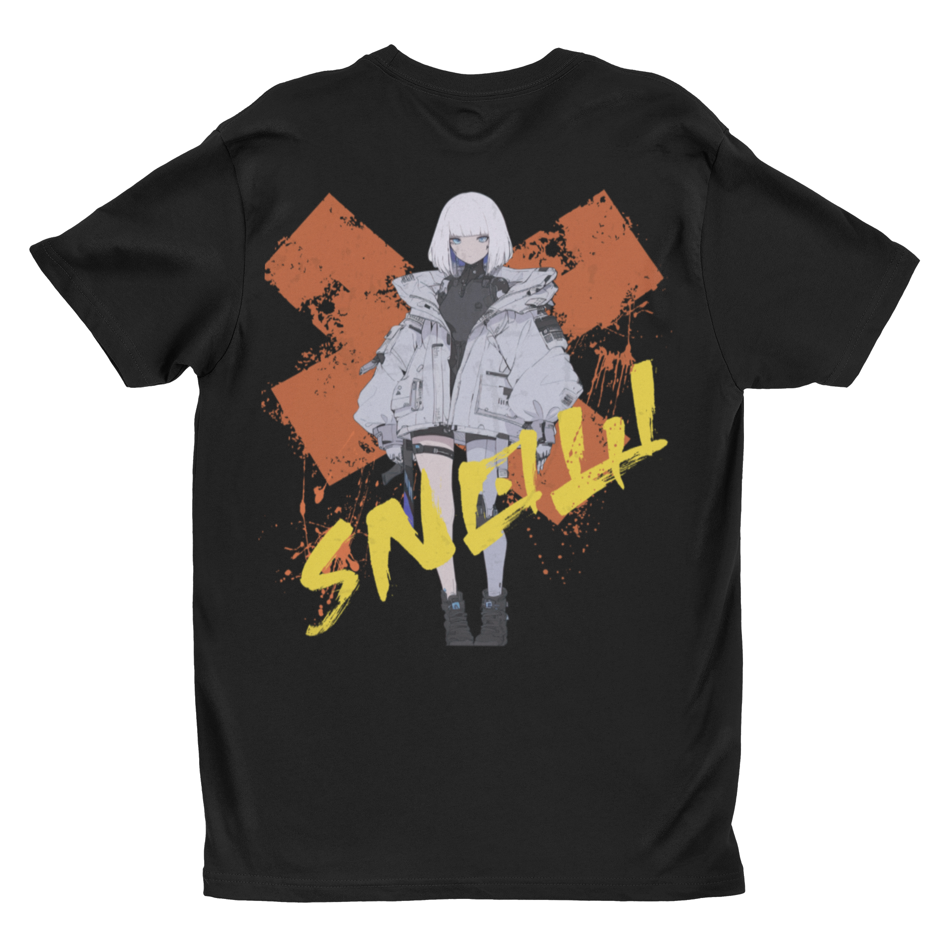 'SNOW' Cyber Street Anime Graphic Tee