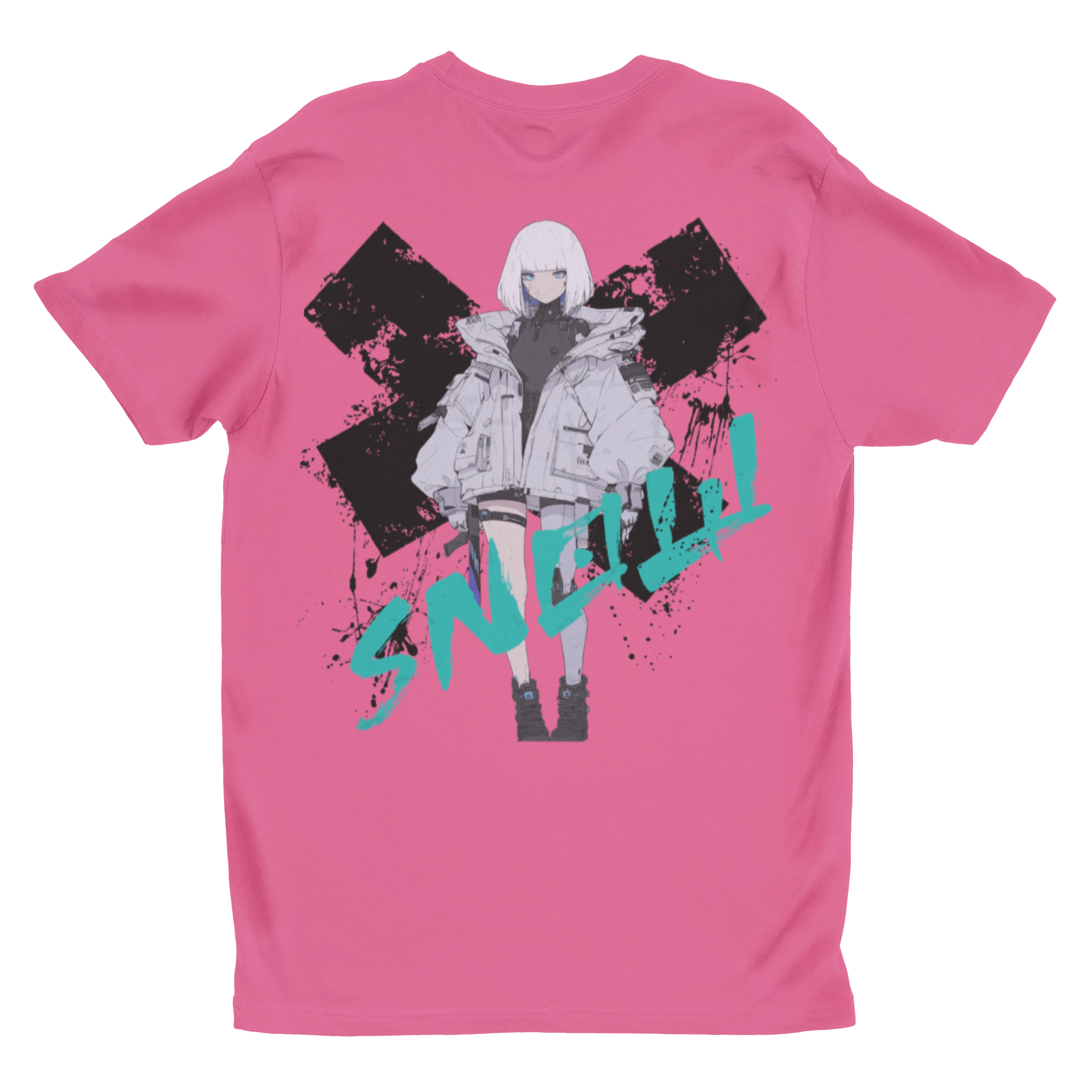 'SNOW' Cyber Street Anime Graphic Tee