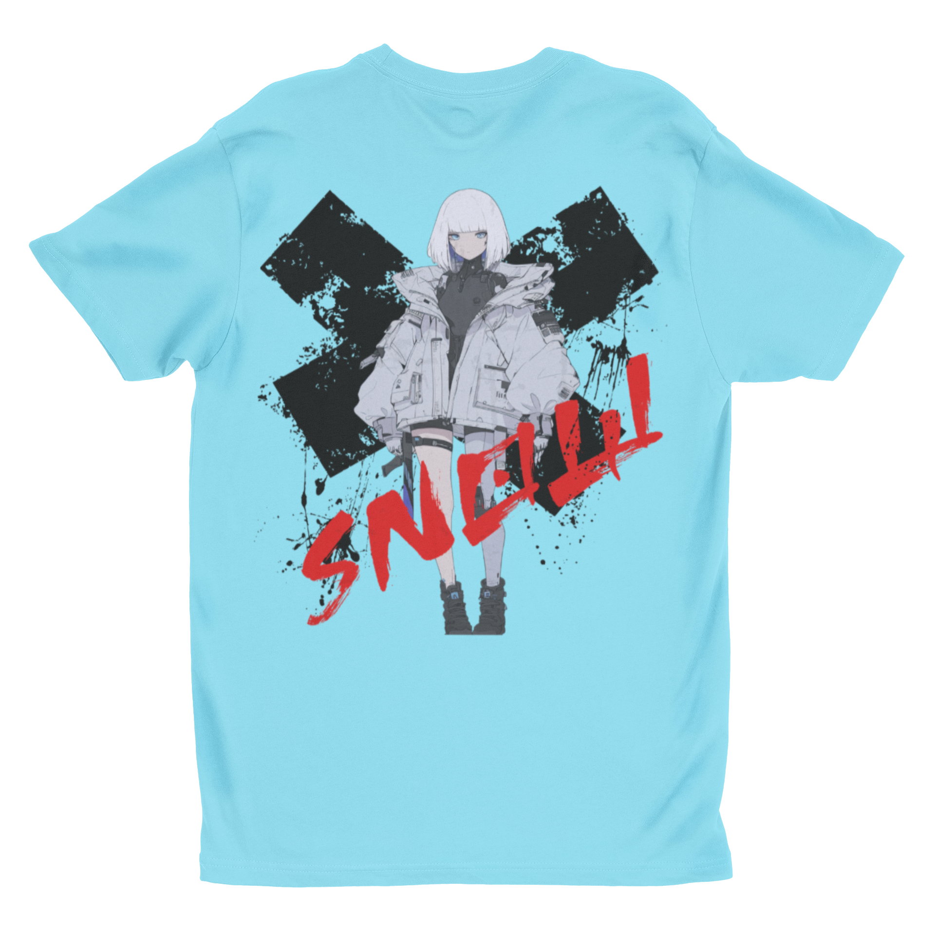 'SNOW' Cyber Street Anime Graphic Tee