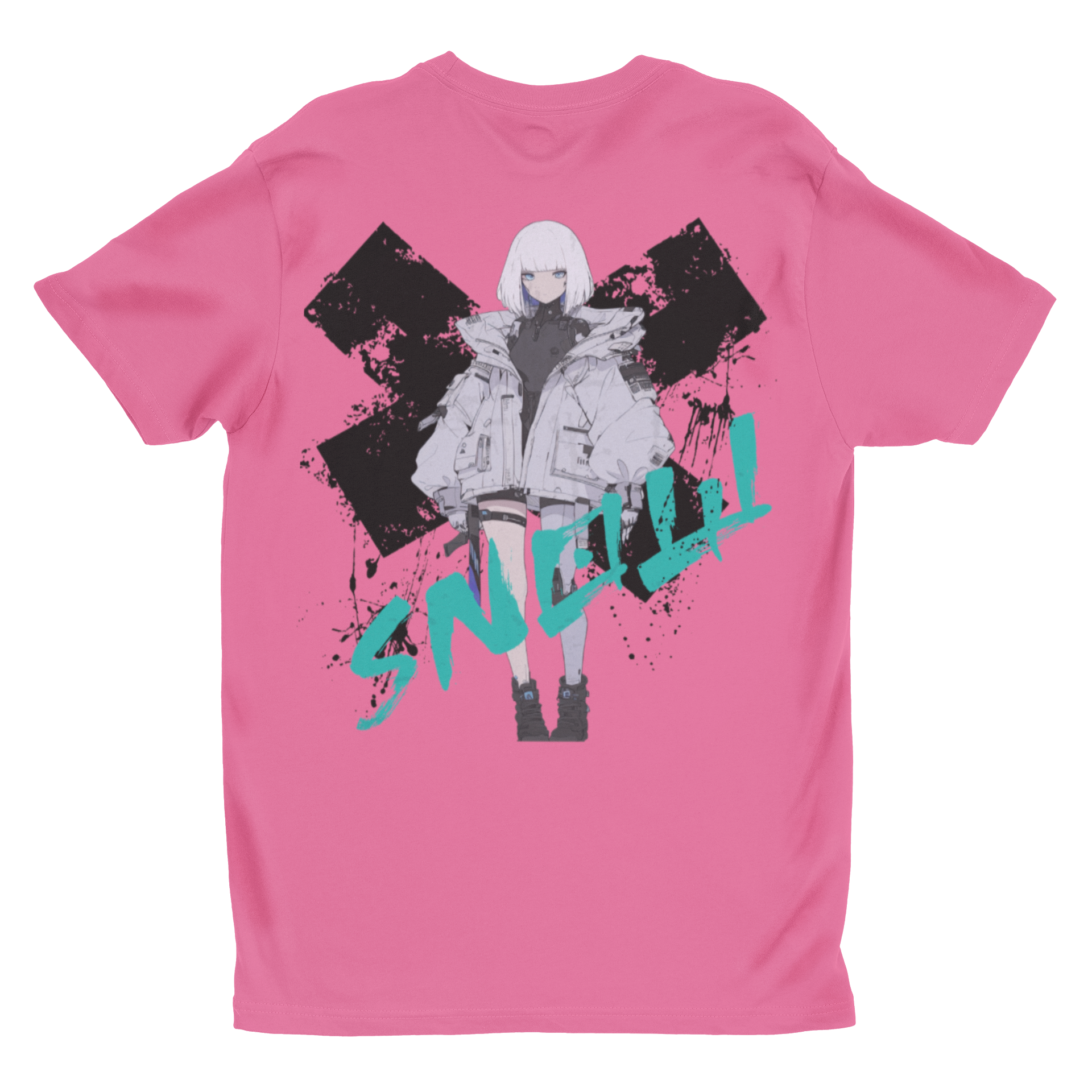 'SNOW' Cyber Street Anime Graphic Tee
