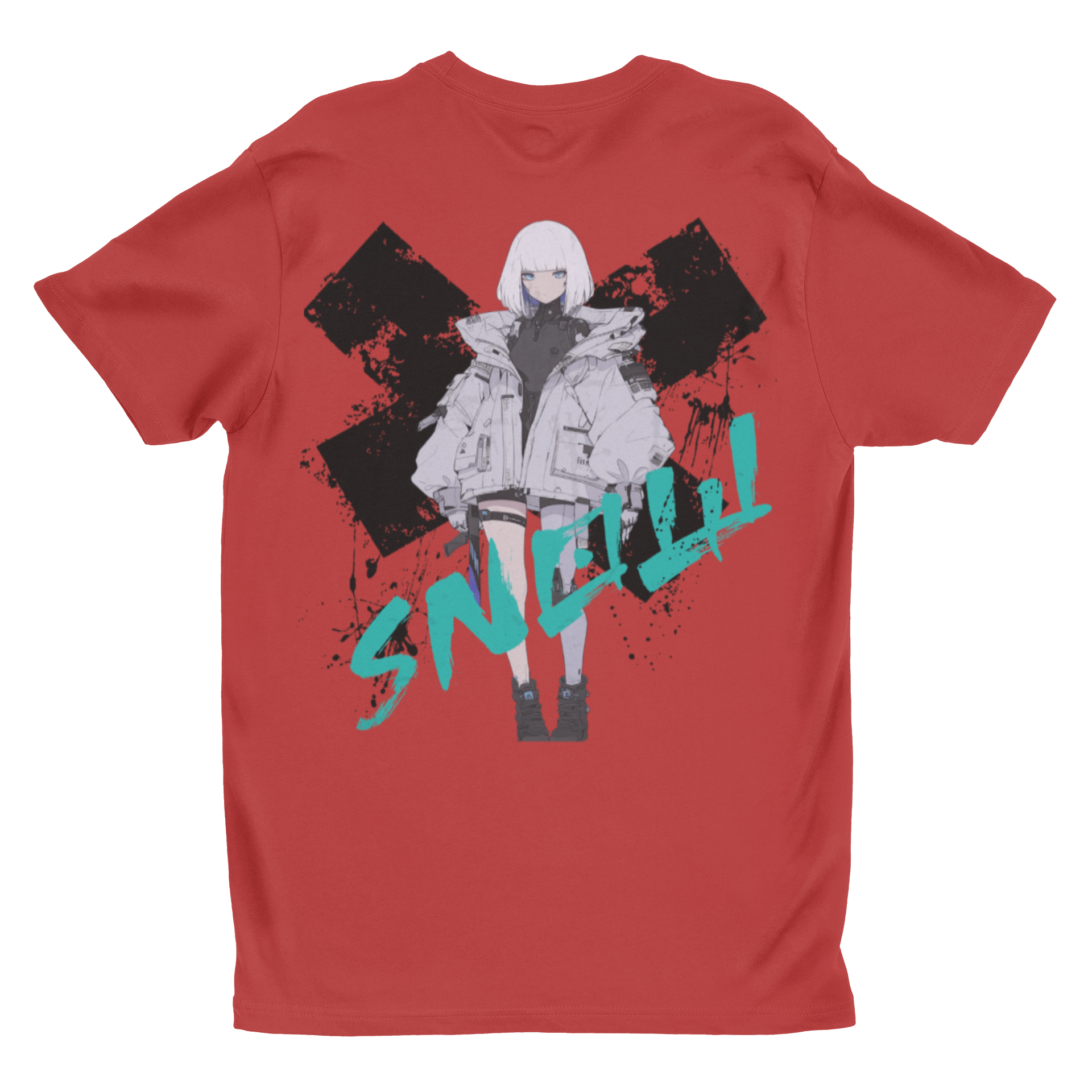 'SNOW' Cyber Street Anime Graphic Tee
