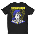 'Robots Win' T-Shirt | Futuristic AI Cyberpunk Anime Robot Graphic Tee