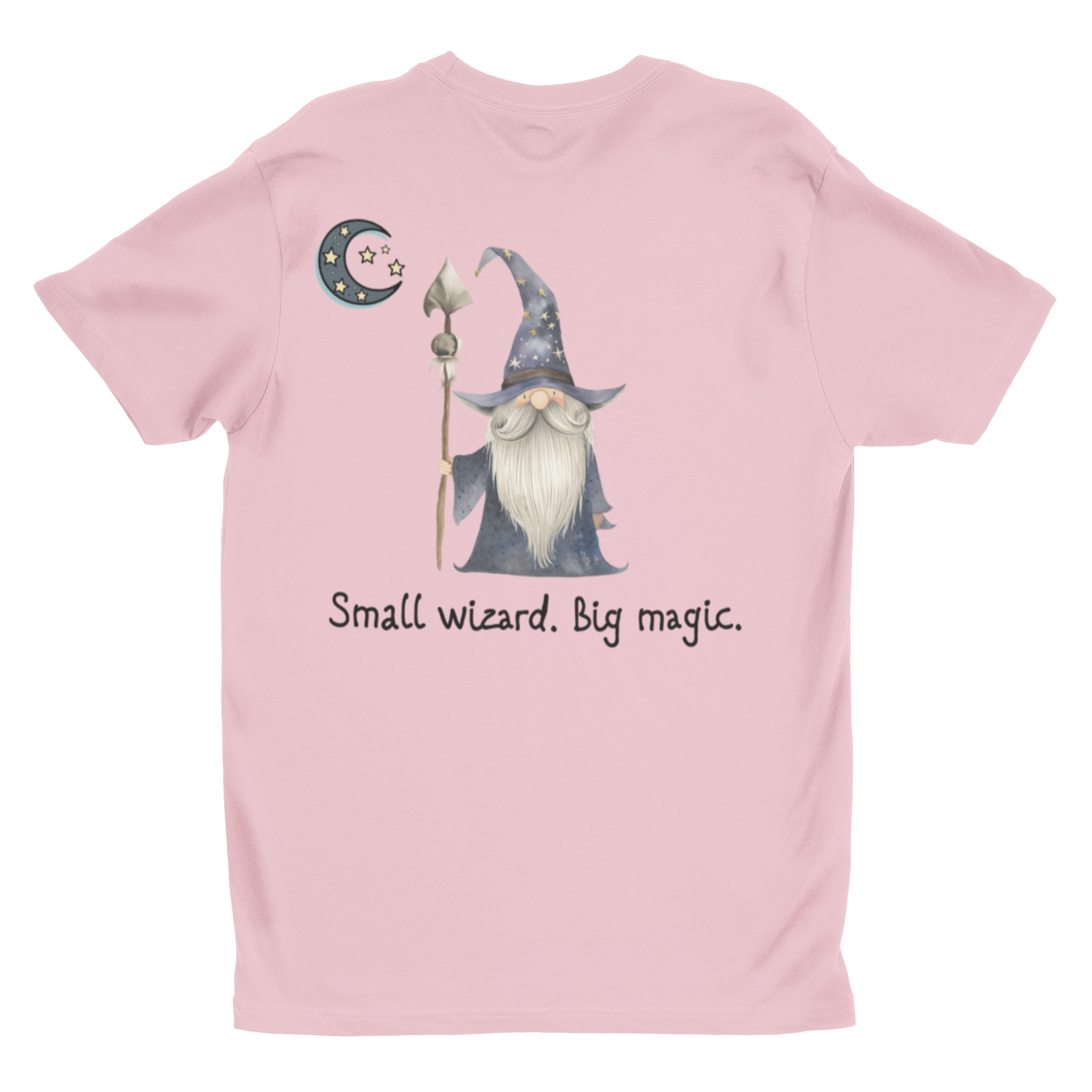 'Small Wizard. Big Magic'. | Cozy Cottagecore Fantasy Graphic Tee