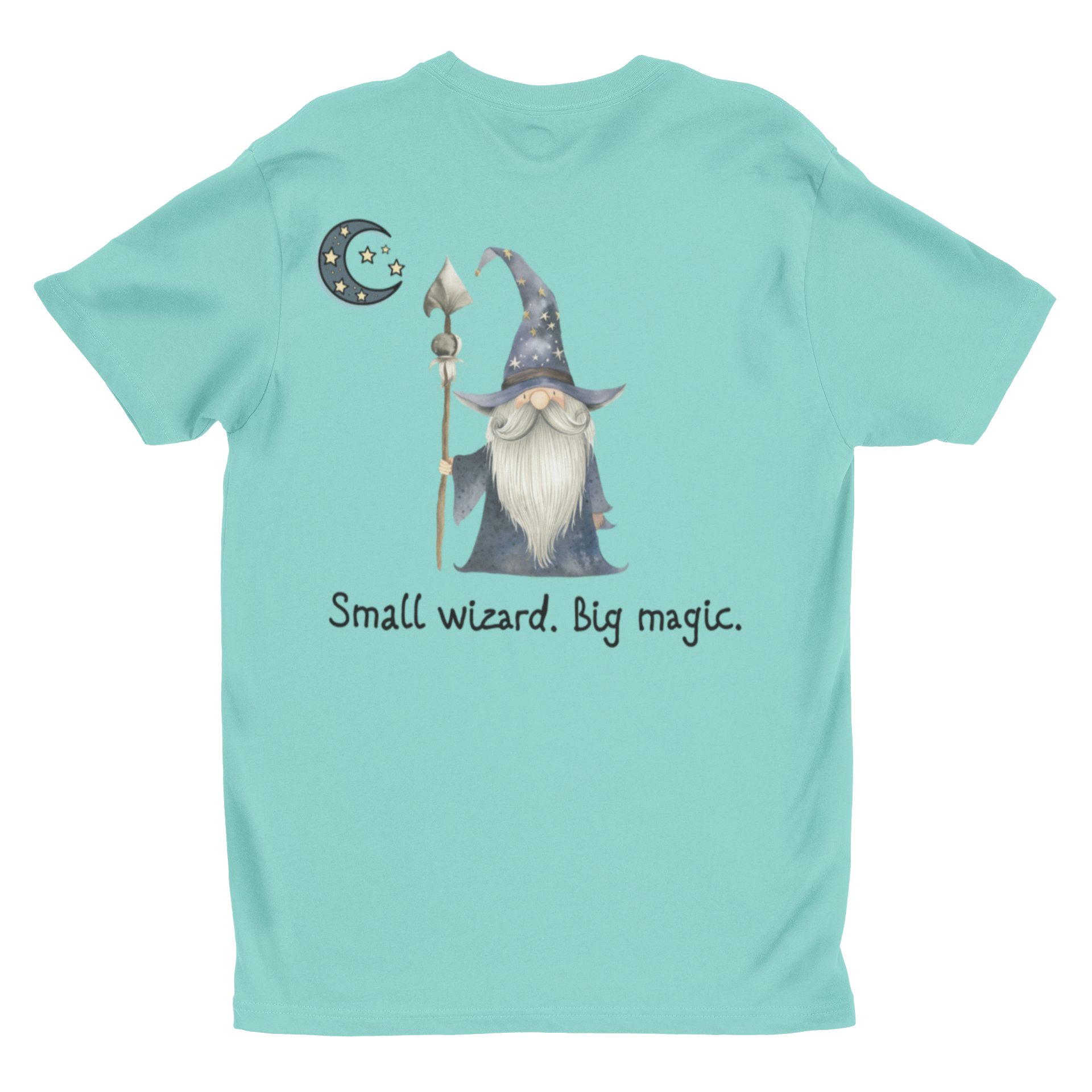 'Small Wizard. Big Magic'. | Cozy Cottagecore Fantasy Graphic Tee
