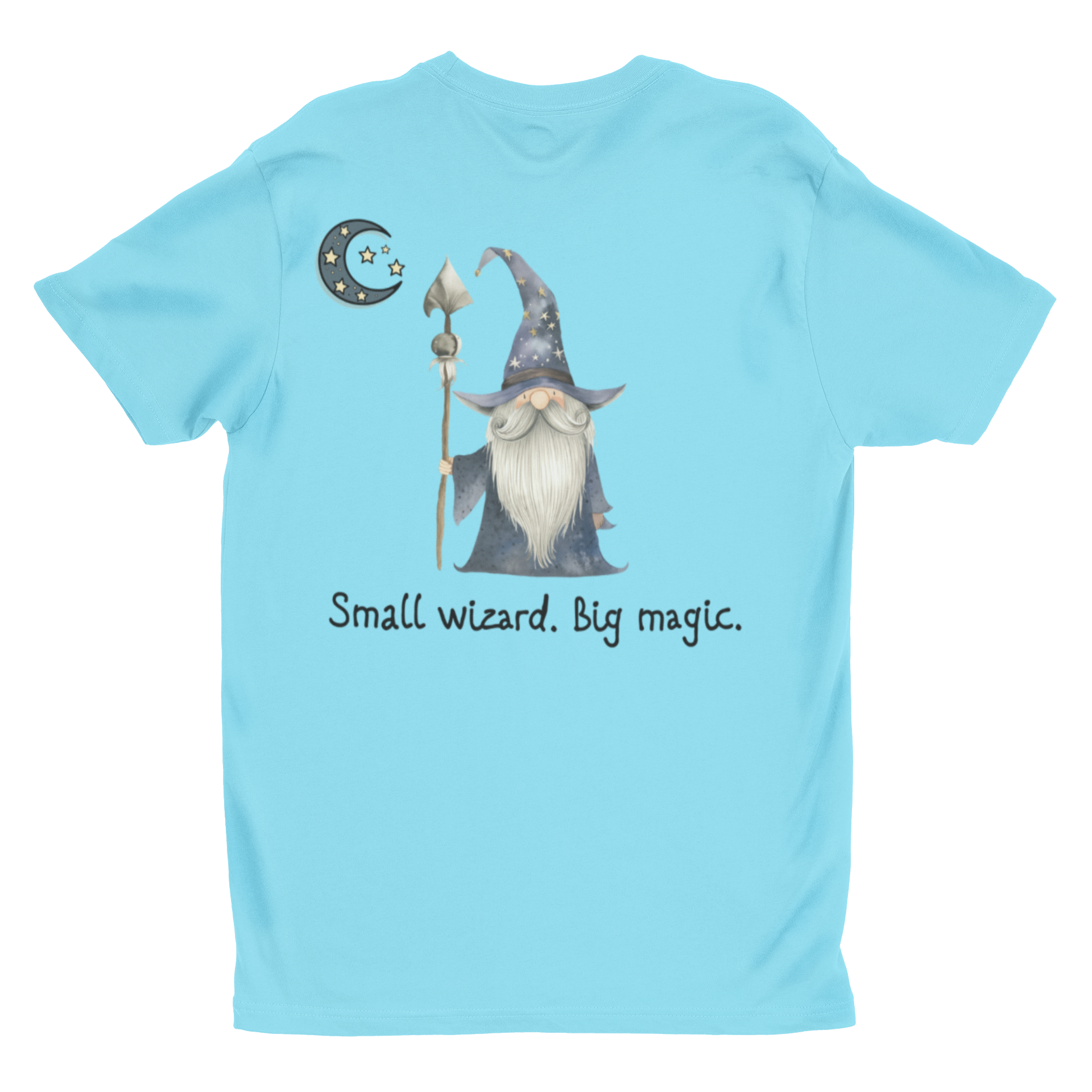 'Small Wizard. Big Magic'. | Cozy Cottagecore Fantasy Graphic Tee