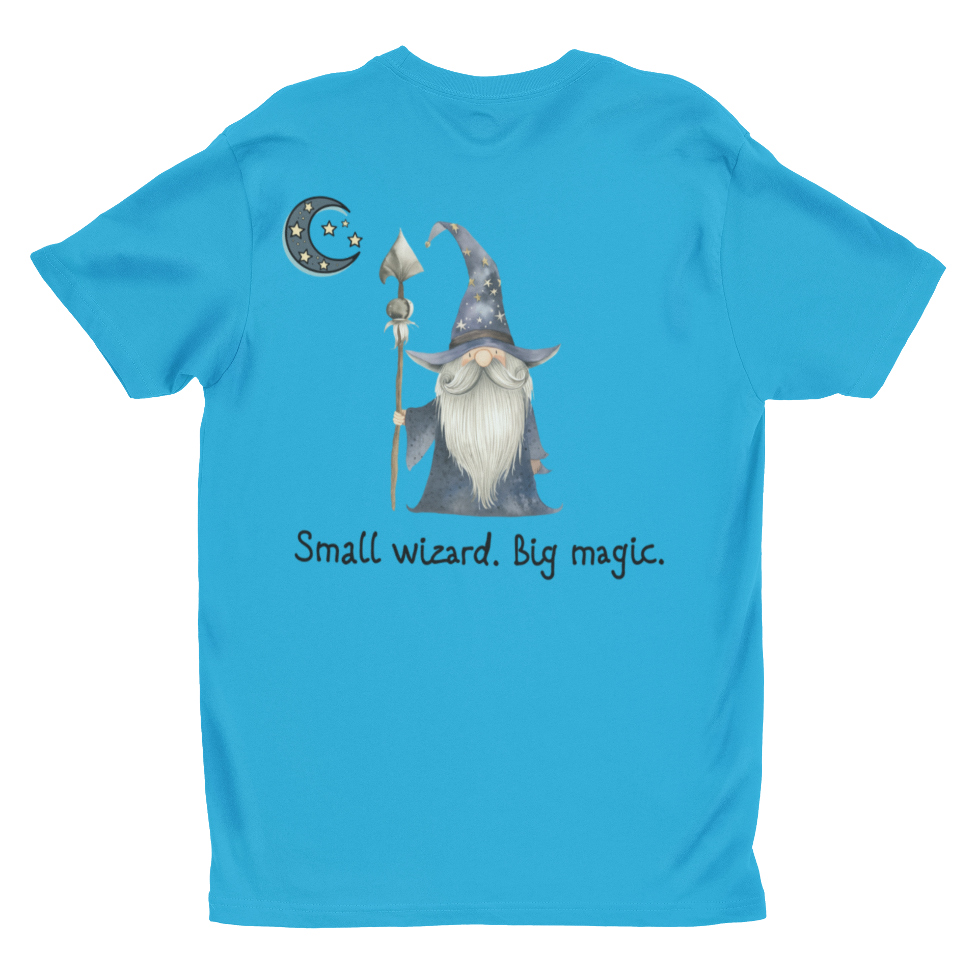 'Small Wizard. Big Magic'. | Cozy Cottagecore Fantasy Graphic Tee