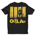 'Outlaw' Western T-Shirt | Cowboy Silhouette Graphic Tee