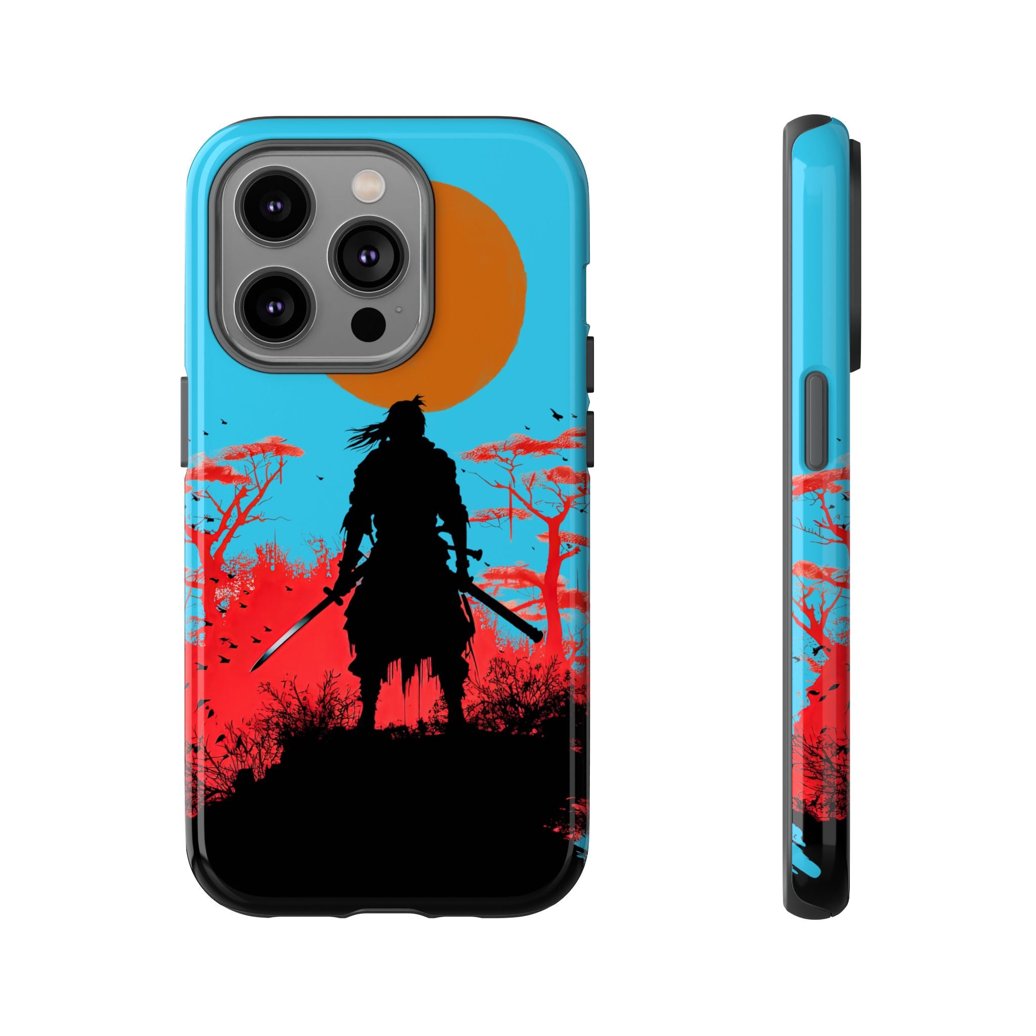 Shadow Ninja iPhone Case | Samurai Warrior Phone Cover