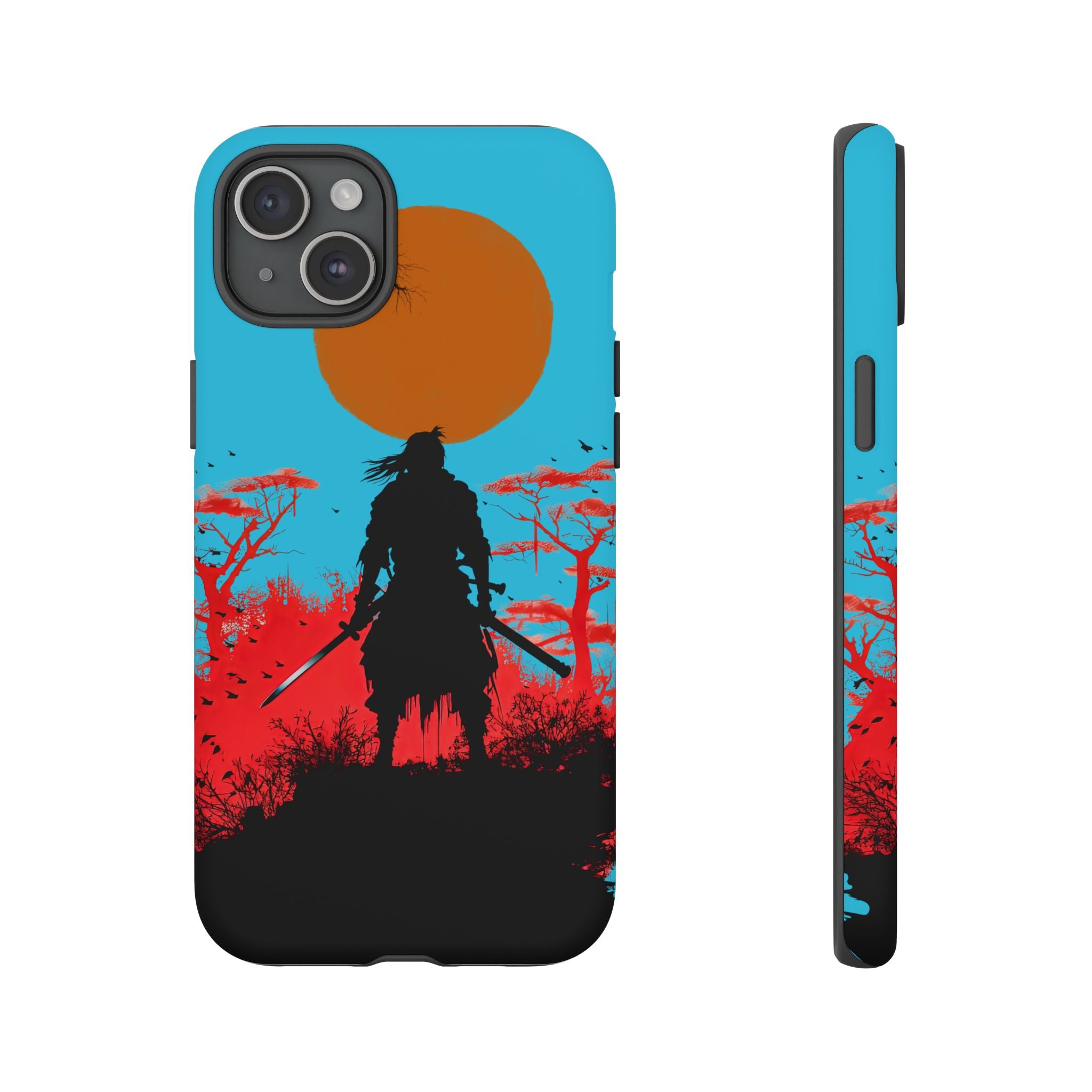 Shadow Ninja iPhone Case | Samurai Warrior Phone Cover