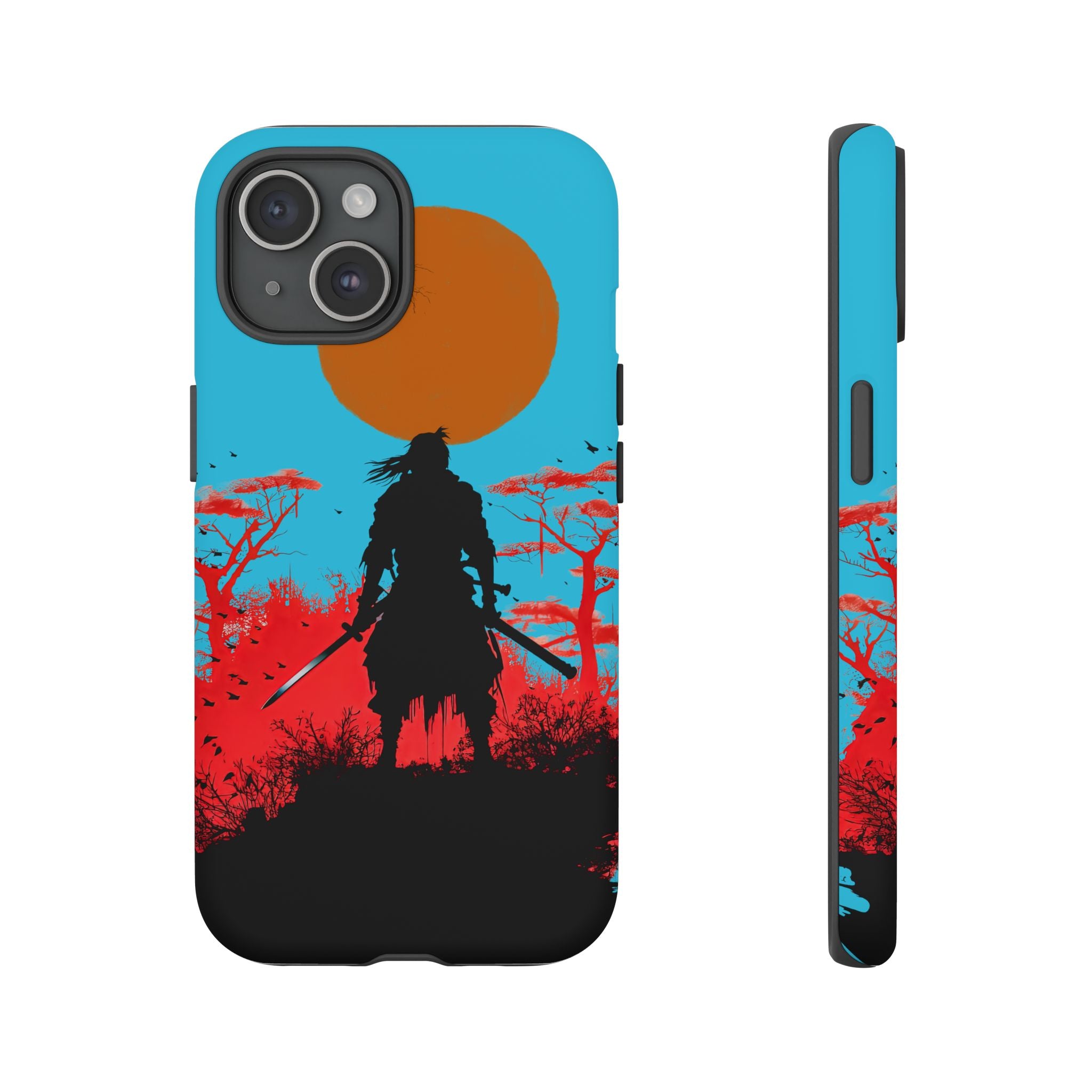 Shadow Ninja iPhone Case | Samurai Warrior Phone Cover