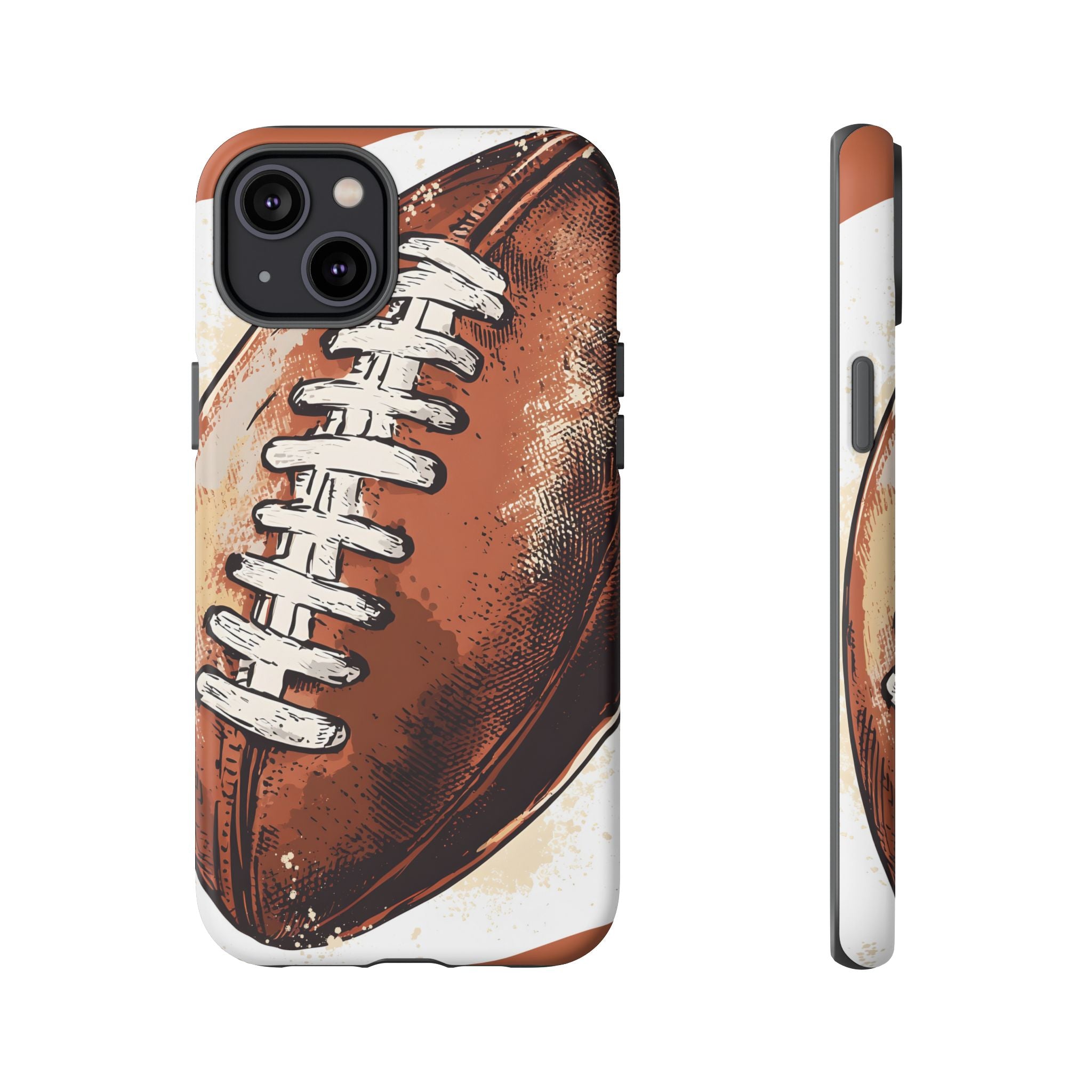 Vintage Football iPhone Case | Retro Sports Phone Cover