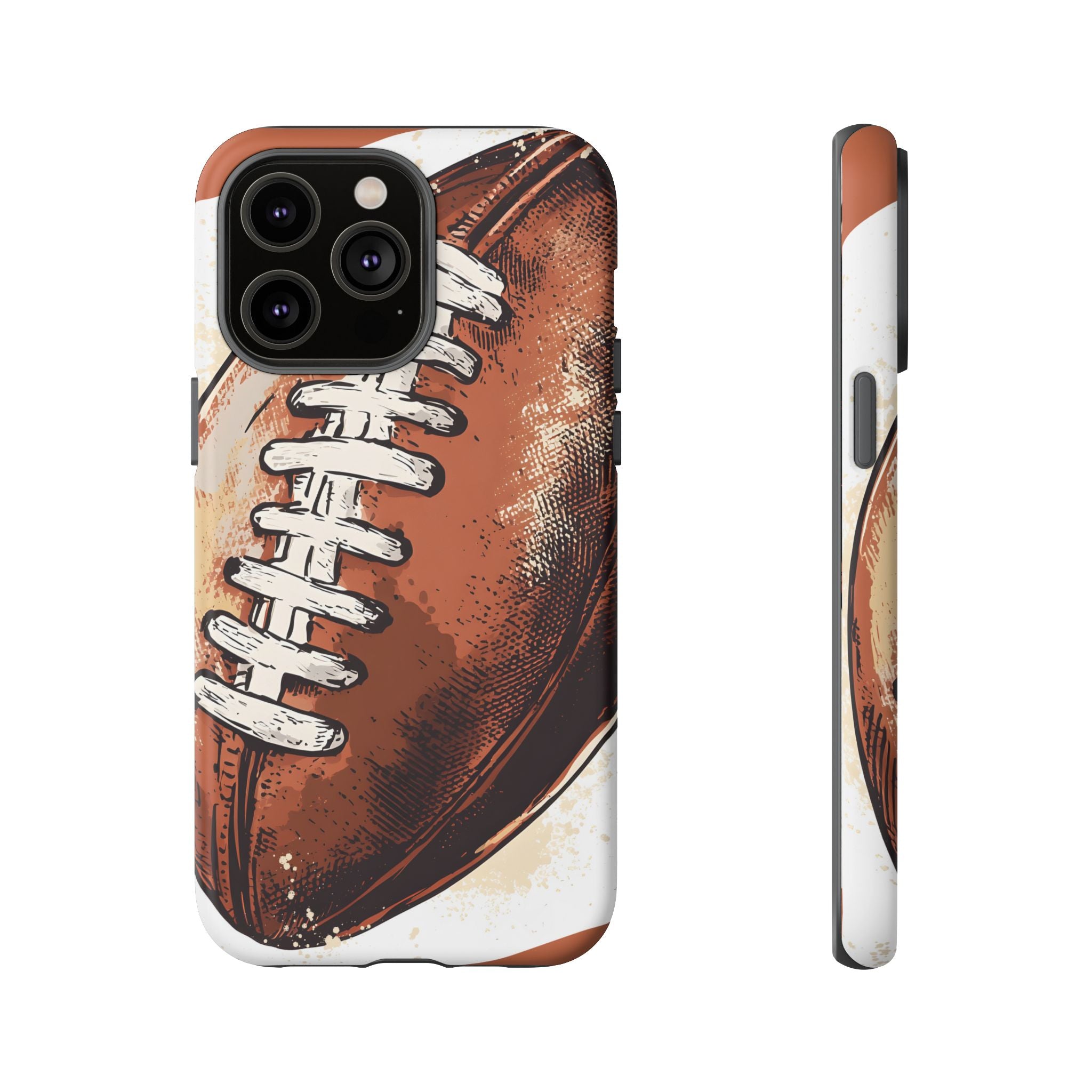 Vintage Football iPhone Case | Retro Sports Phone Cover