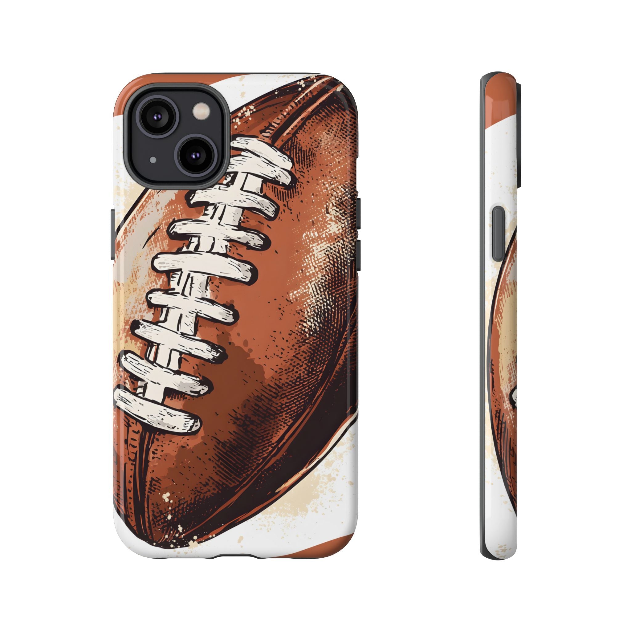 Vintage Football iPhone Case | Retro Sports Phone Cover