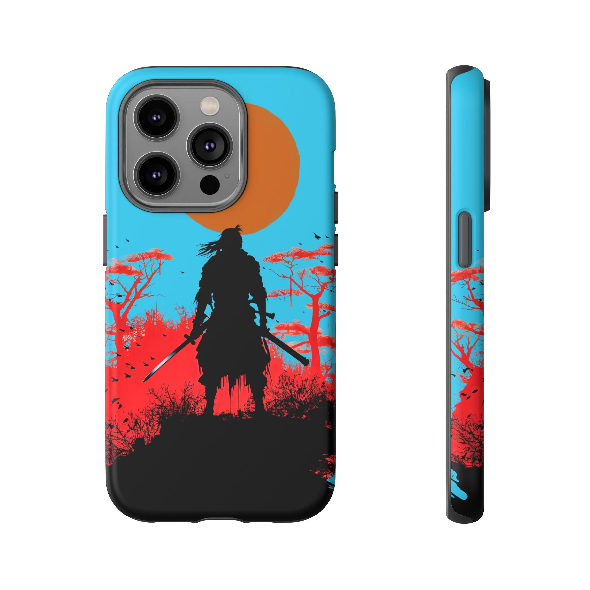 Shadow Ninja iPhone Case | Samurai Warrior Phone Cover