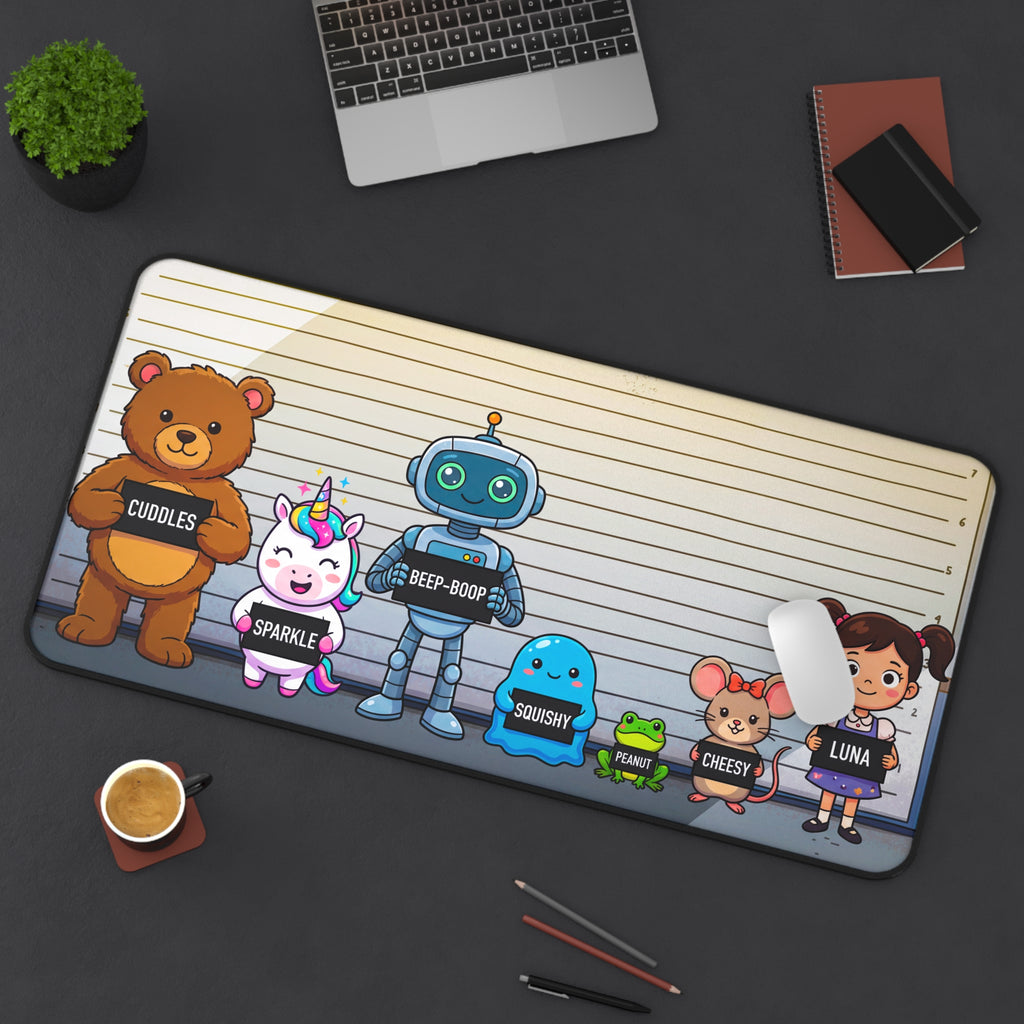 Cute Lineup Crew – XL Cute Desk Mat