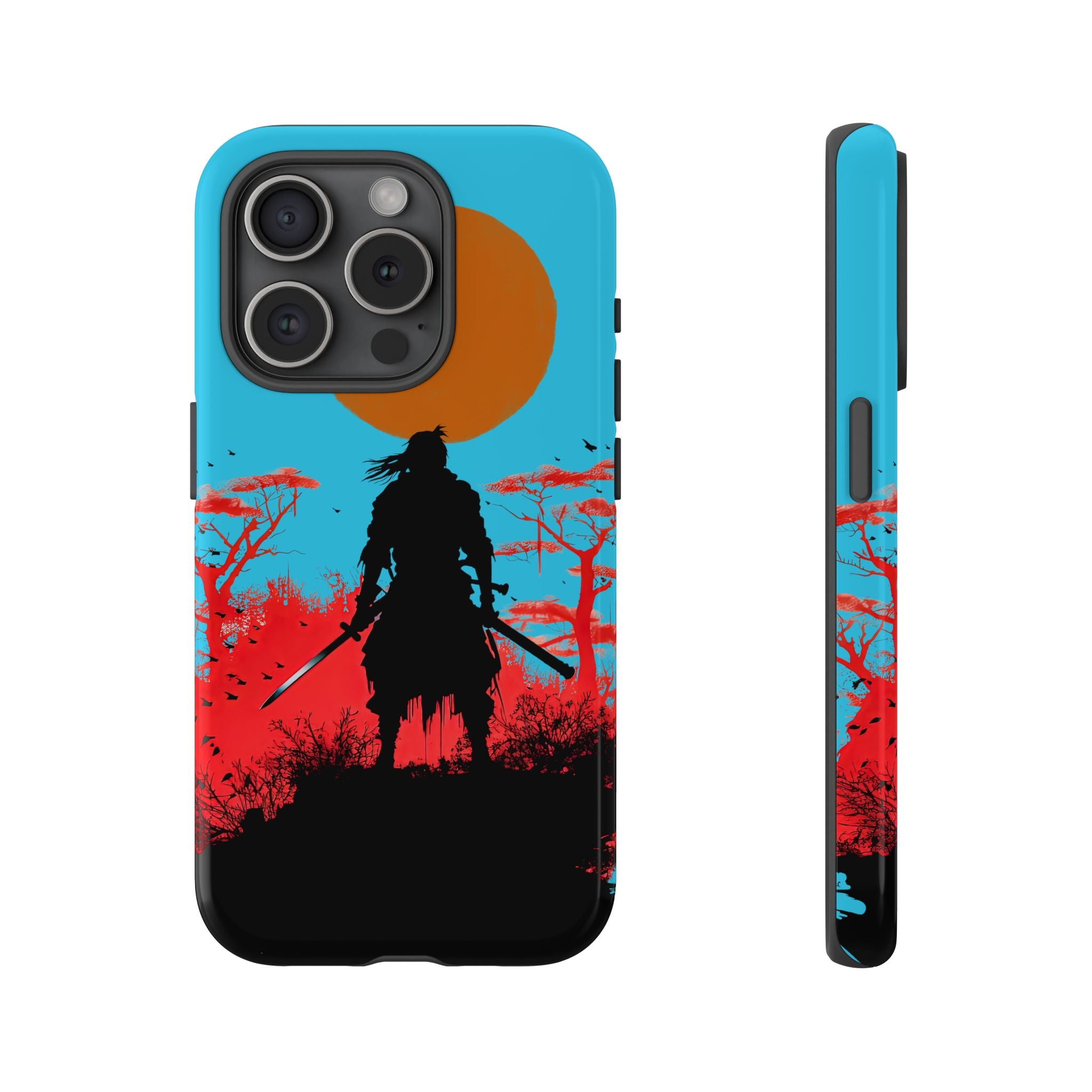 Shadow Ninja iPhone Case | Samurai Warrior Phone Cover