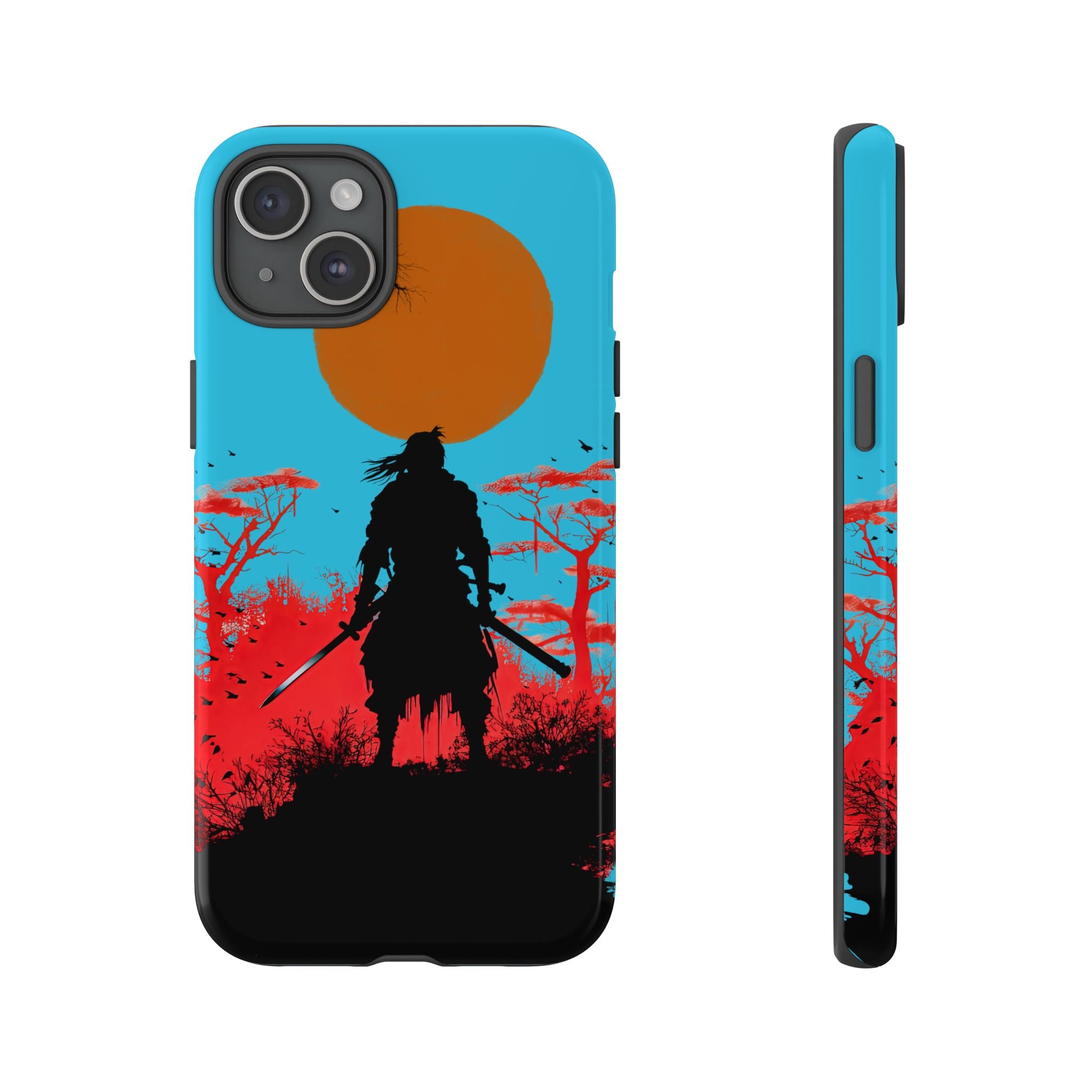 Shadow Ninja iPhone Case | Samurai Warrior Phone Cover