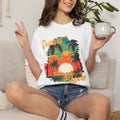 Sunset Lover Comfort Colors Tee | Tropical Beach Shirt