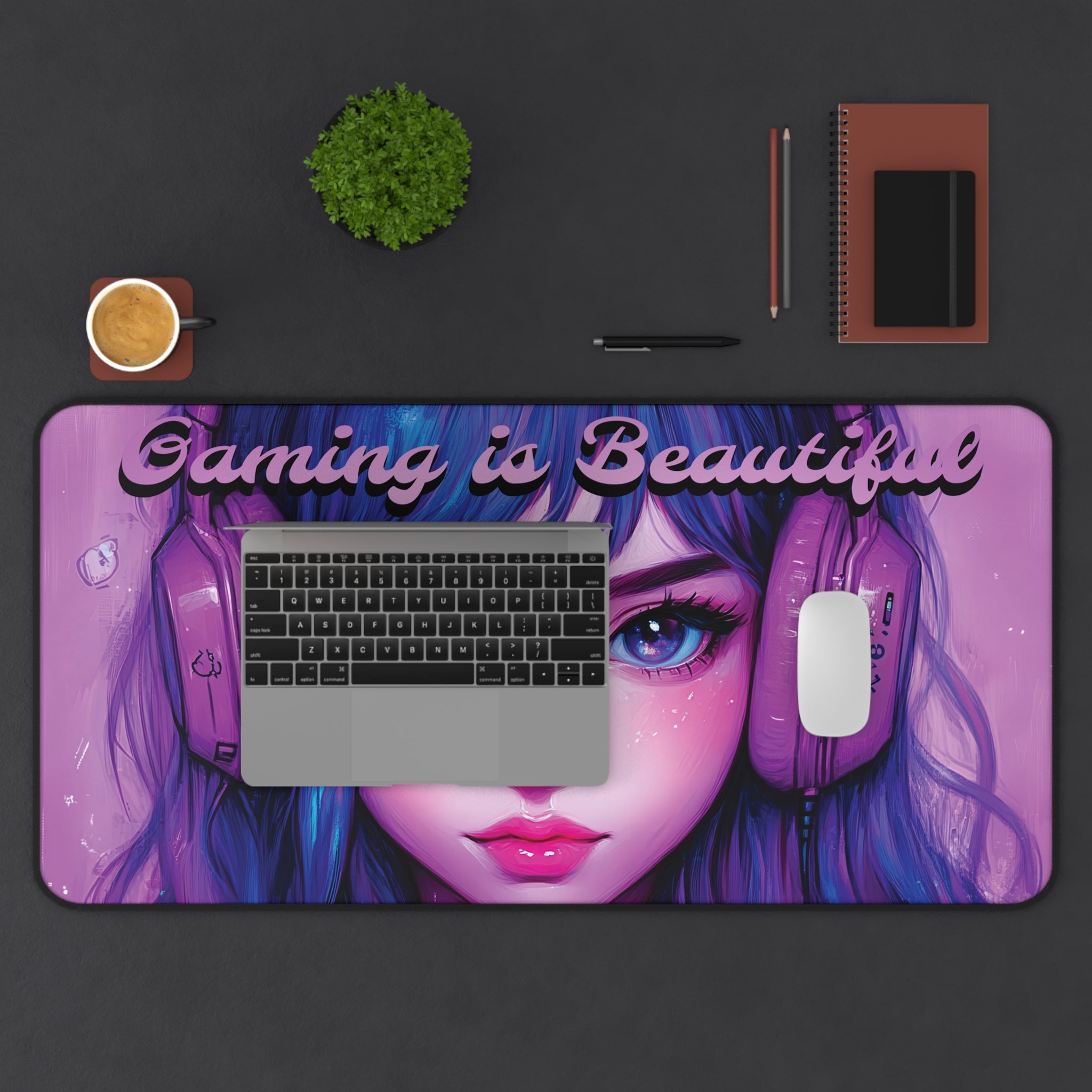 Gaming Is Beautiful – XL Aesthetic Gaming Desk Mat
