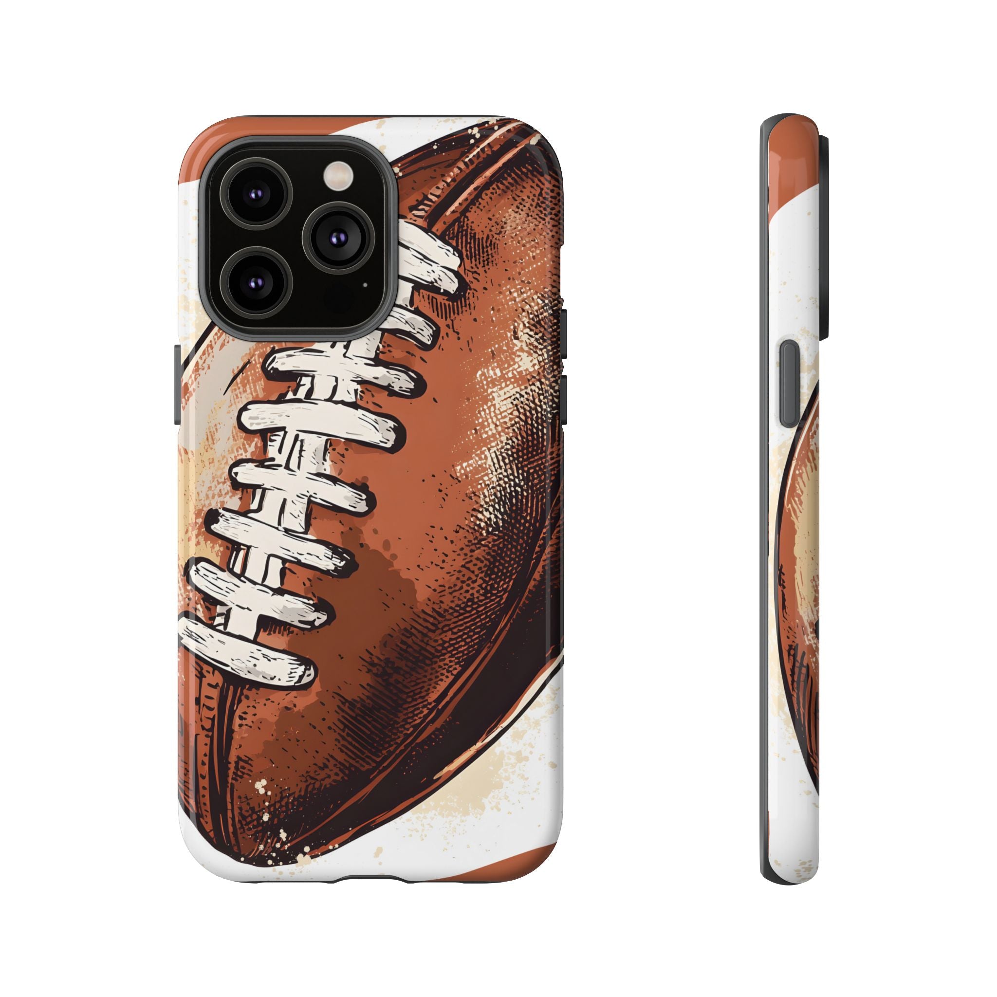 Vintage Football iPhone Case | Retro Sports Phone Cover