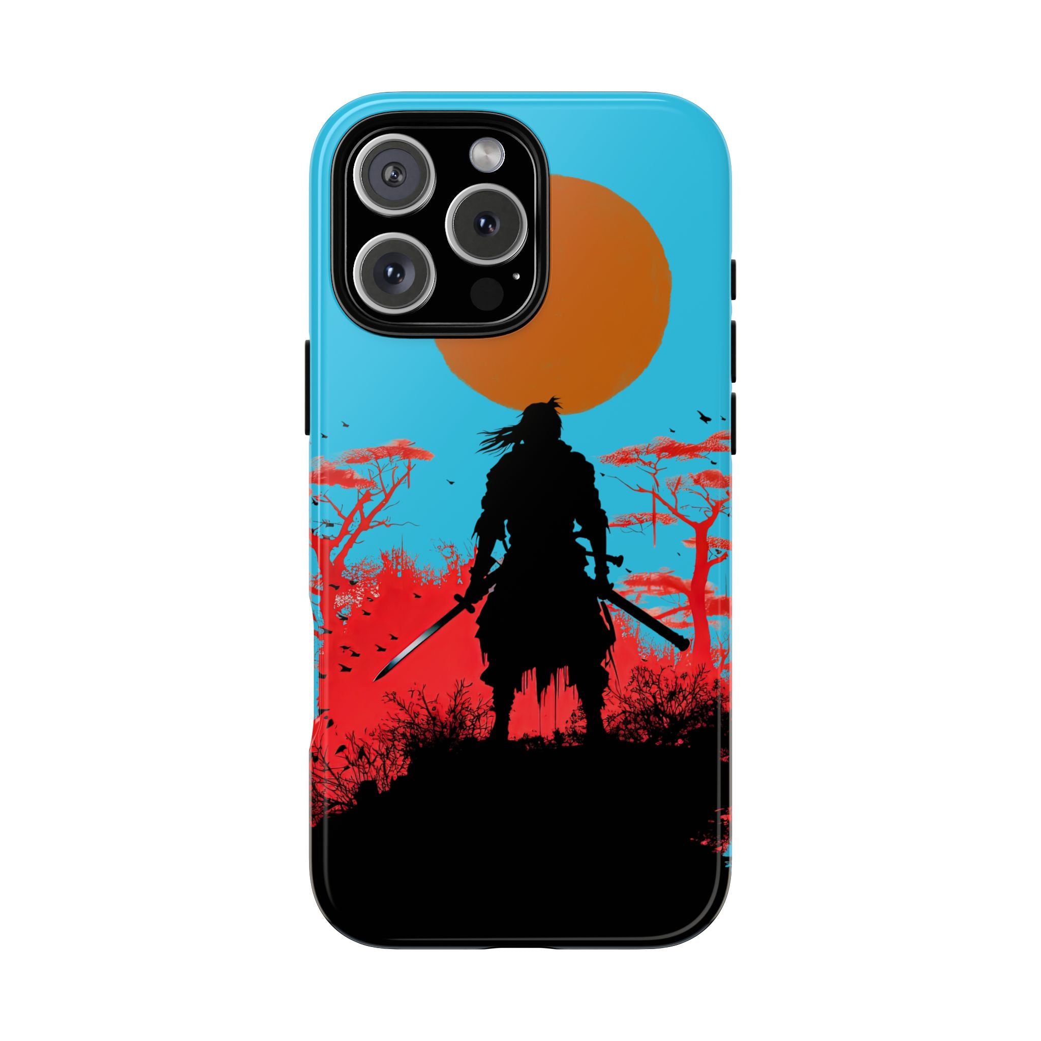 Shadow Ninja iPhone Case | Samurai Warrior Phone Cover