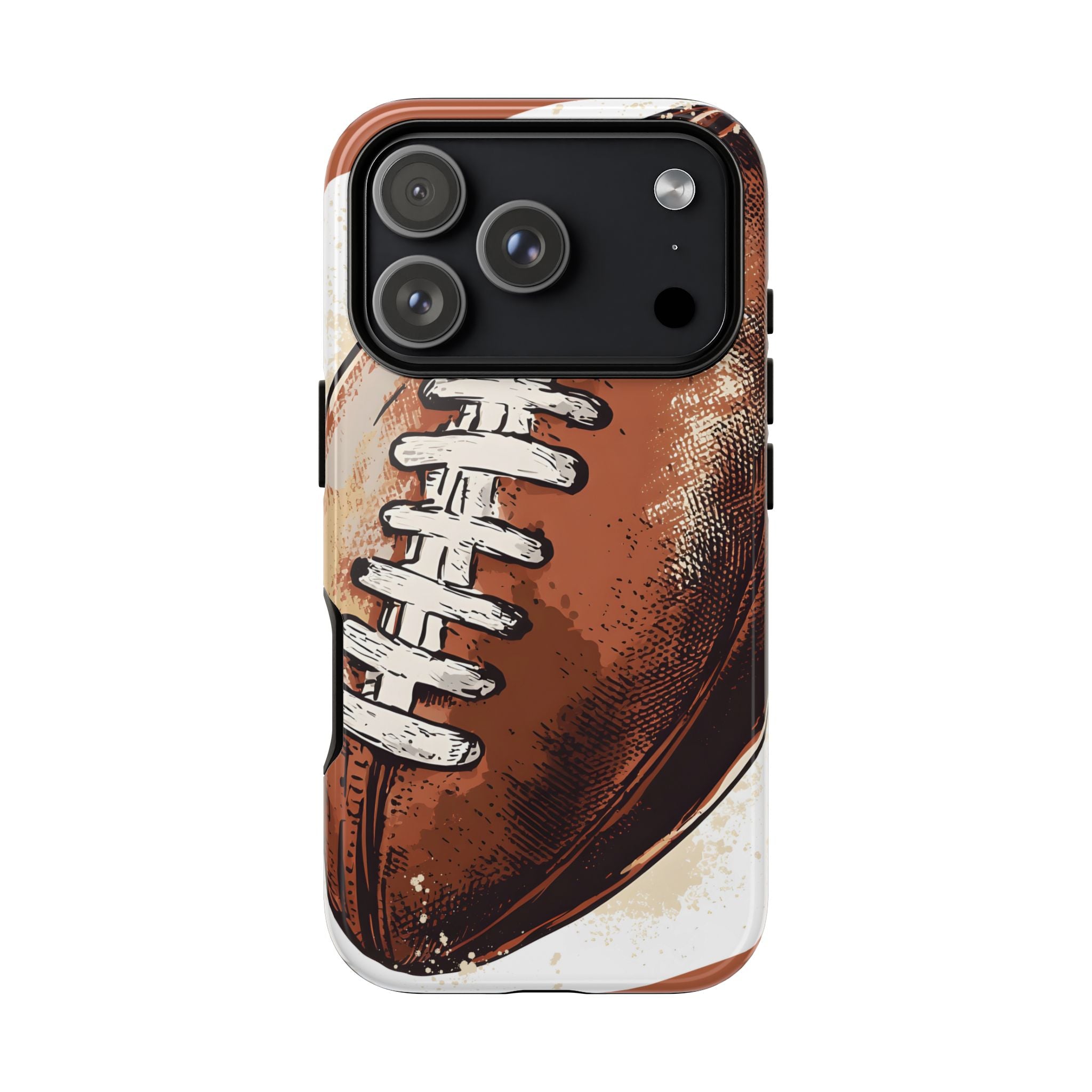 Vintage Football iPhone Case | Retro Sports Phone Cover