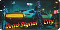 "Dead Signal City" – XL Cyberpunk Gaming Desk Mat
