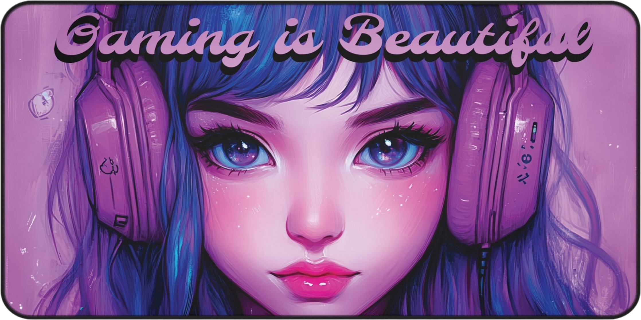 Gaming Is Beautiful – XL Aesthetic Gaming Desk Mat
